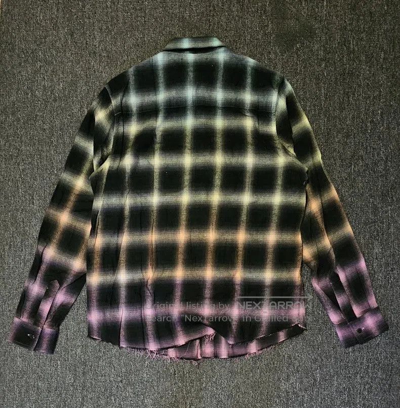 Other Amiri Ombre Plaid Flannel Oversize Shirt. Size US S / EU 44-46 / 1 - 4 Thumbnail