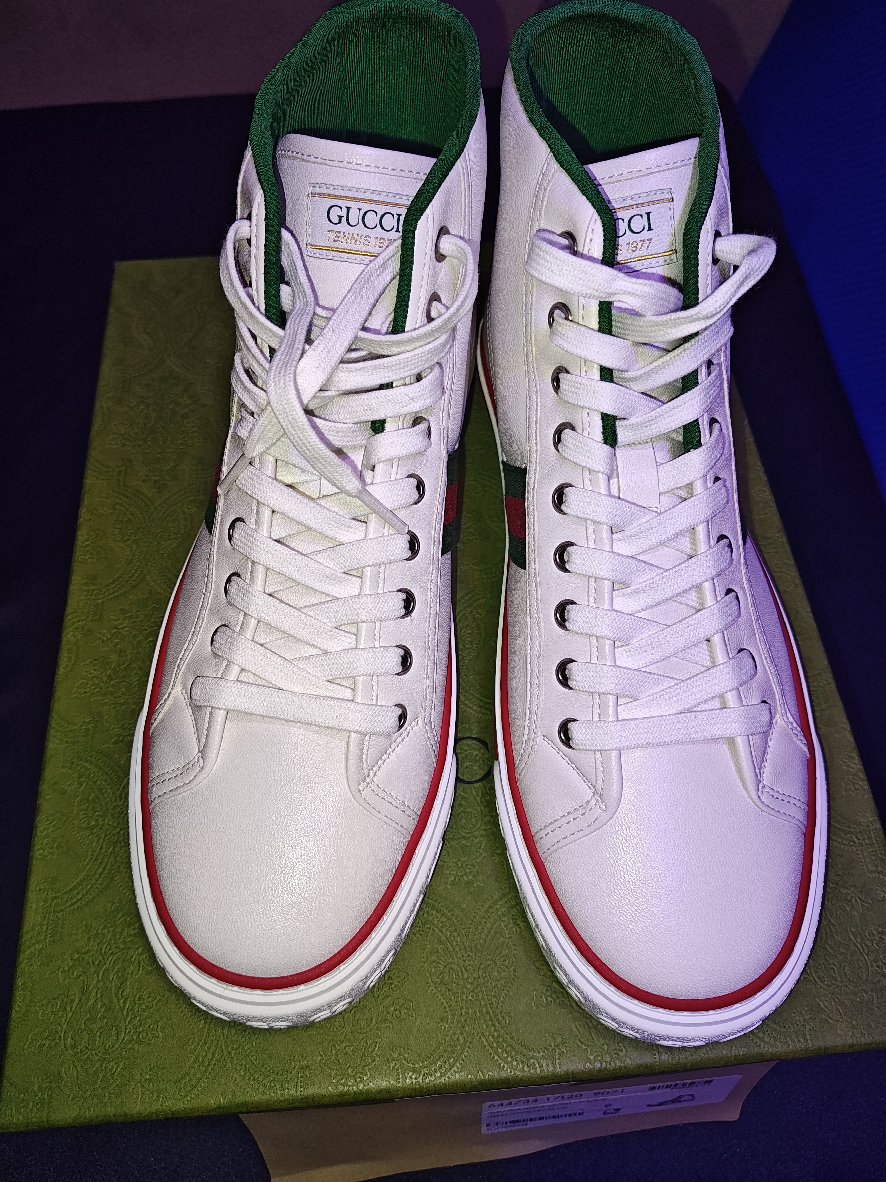 Gucci Gucci 1977 high top "glamour glove" size 9 Size US 9 / EU 42 - 10 Thumbnail