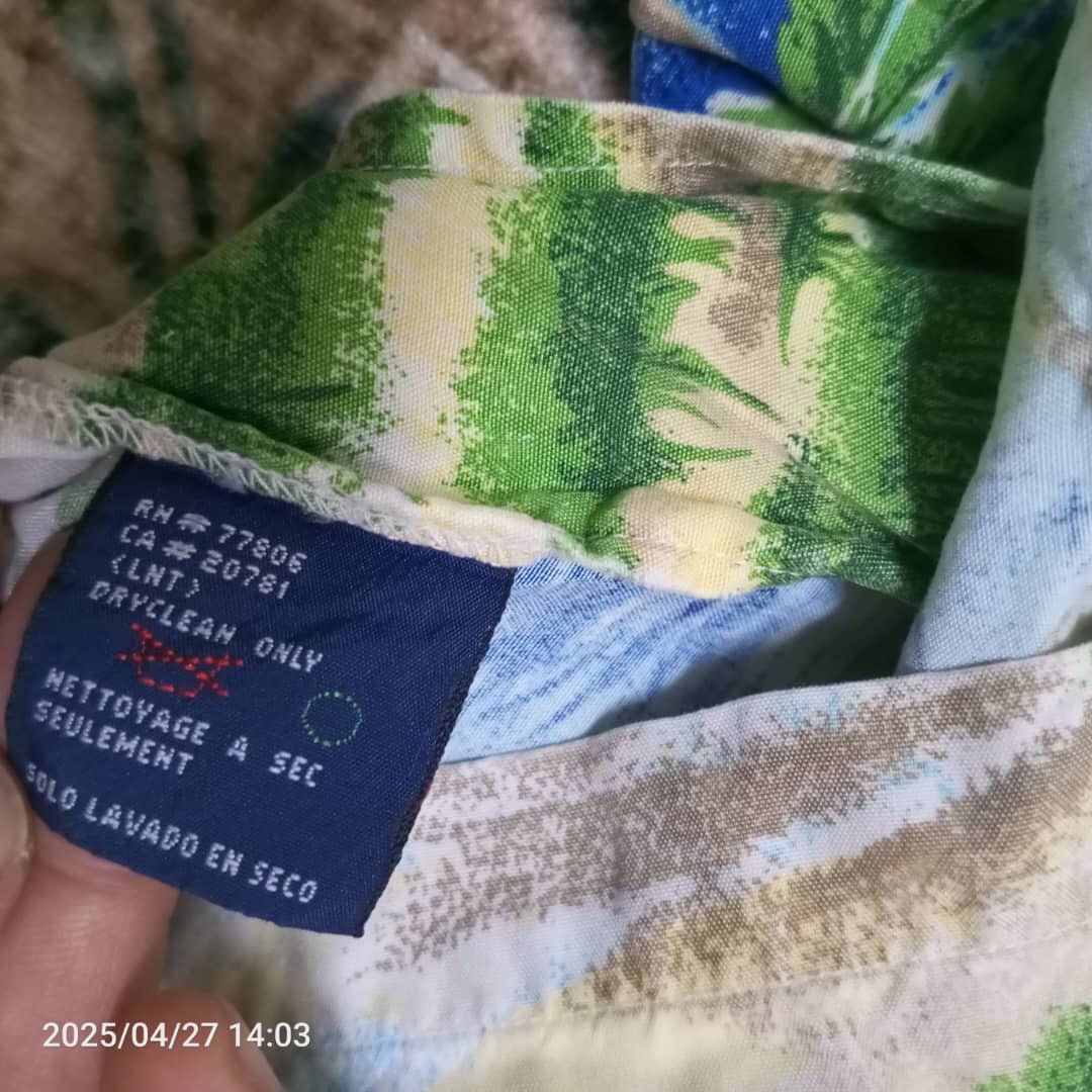 Tommy Hilfiger × Vintage Vintage Tommy Hilfiger Hawaiian shirts Size US M / EU 48-50 / 2 - 8 Thumbnail
