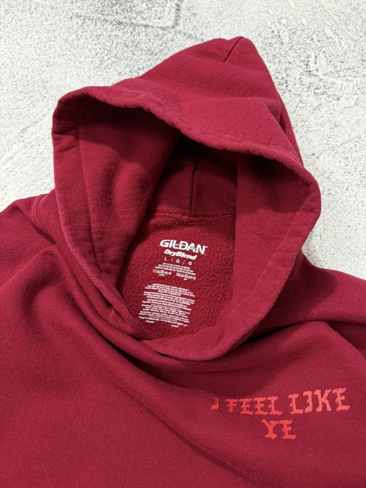 Kanye West KANYE WEST I FEEL LIKE PABLO HOODIE YEEZY SIZE L Size US L / EU 52-54 / 3 - 7 Thumbnail