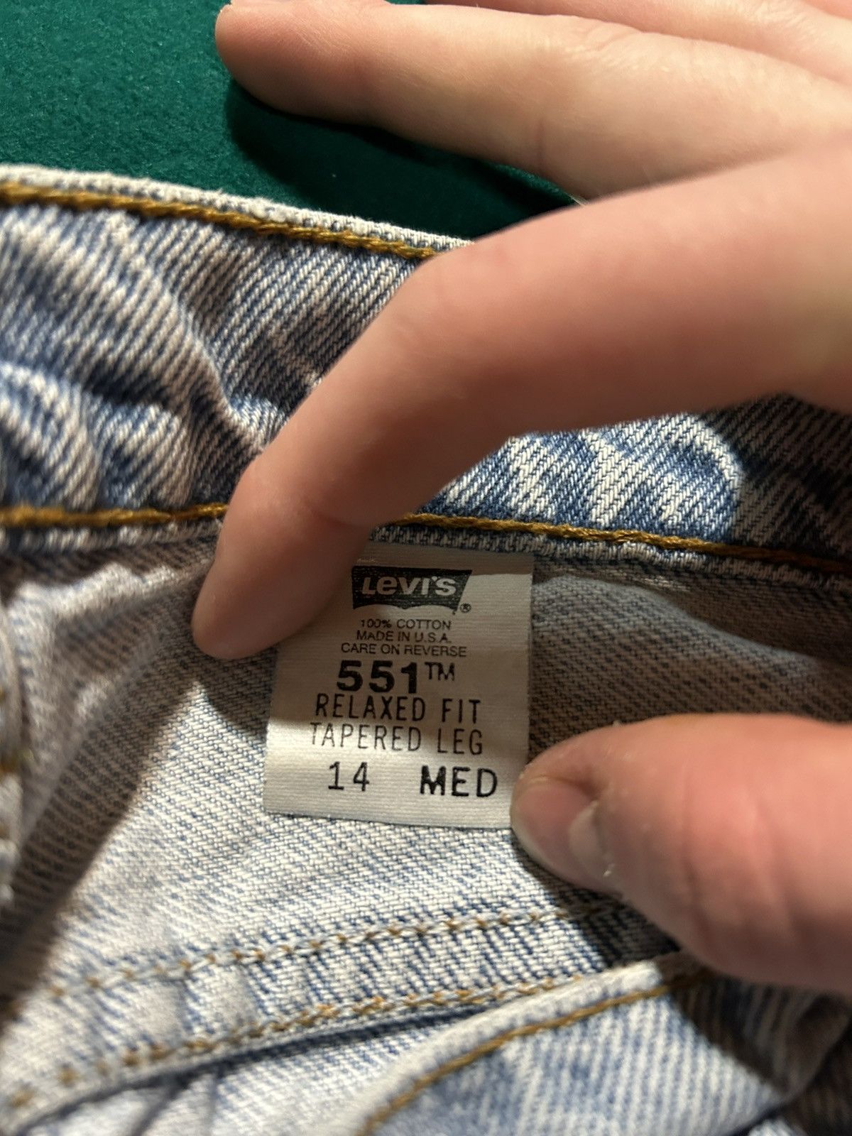 Levi's × Vintage Vintage baggy Levi’s 551 Size US 31 - 4 Thumbnail