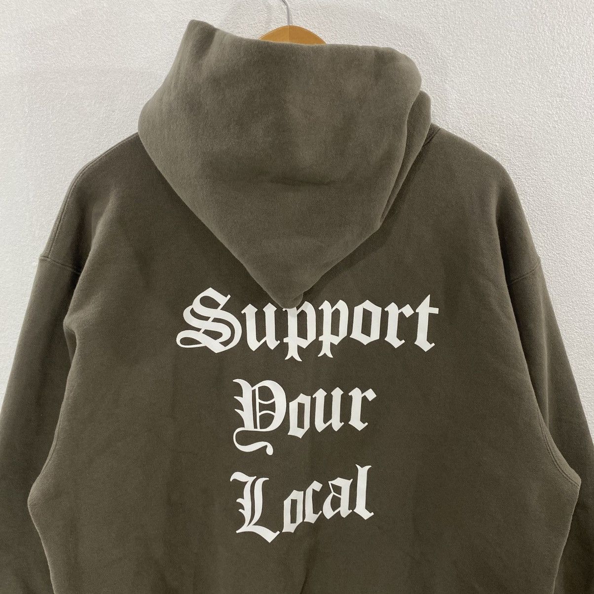 Japanese Brand Captains Helm Support Your Local Hoodie Size US M / EU 48-50 / 2 - 3 Thumbnail