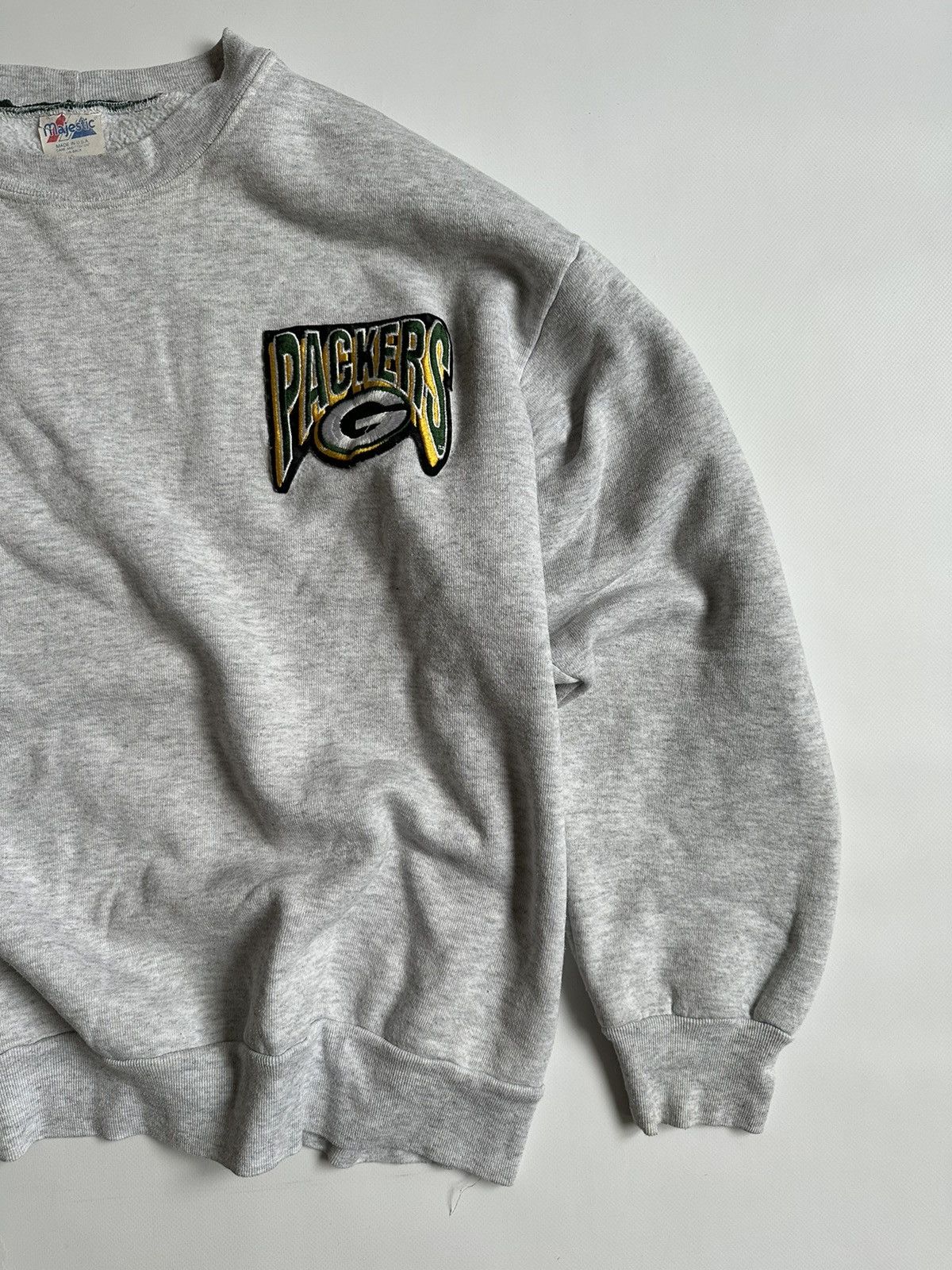 NFL Vintage Magestic Packers Sweatshirt NFL sweater USA Men's XL Size US XL / EU 56 / 4 - 3 Thumbnail