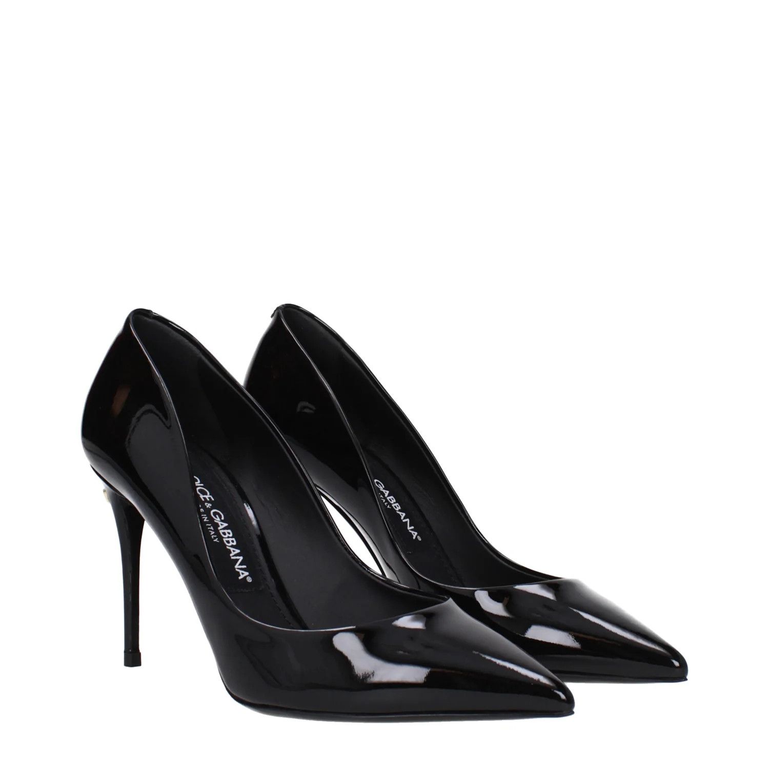 Dolce & Gabbana ob1o1e1124 Patent Leather Pumps in Black Size US 6 / IT 36 - 2 Thumbnail