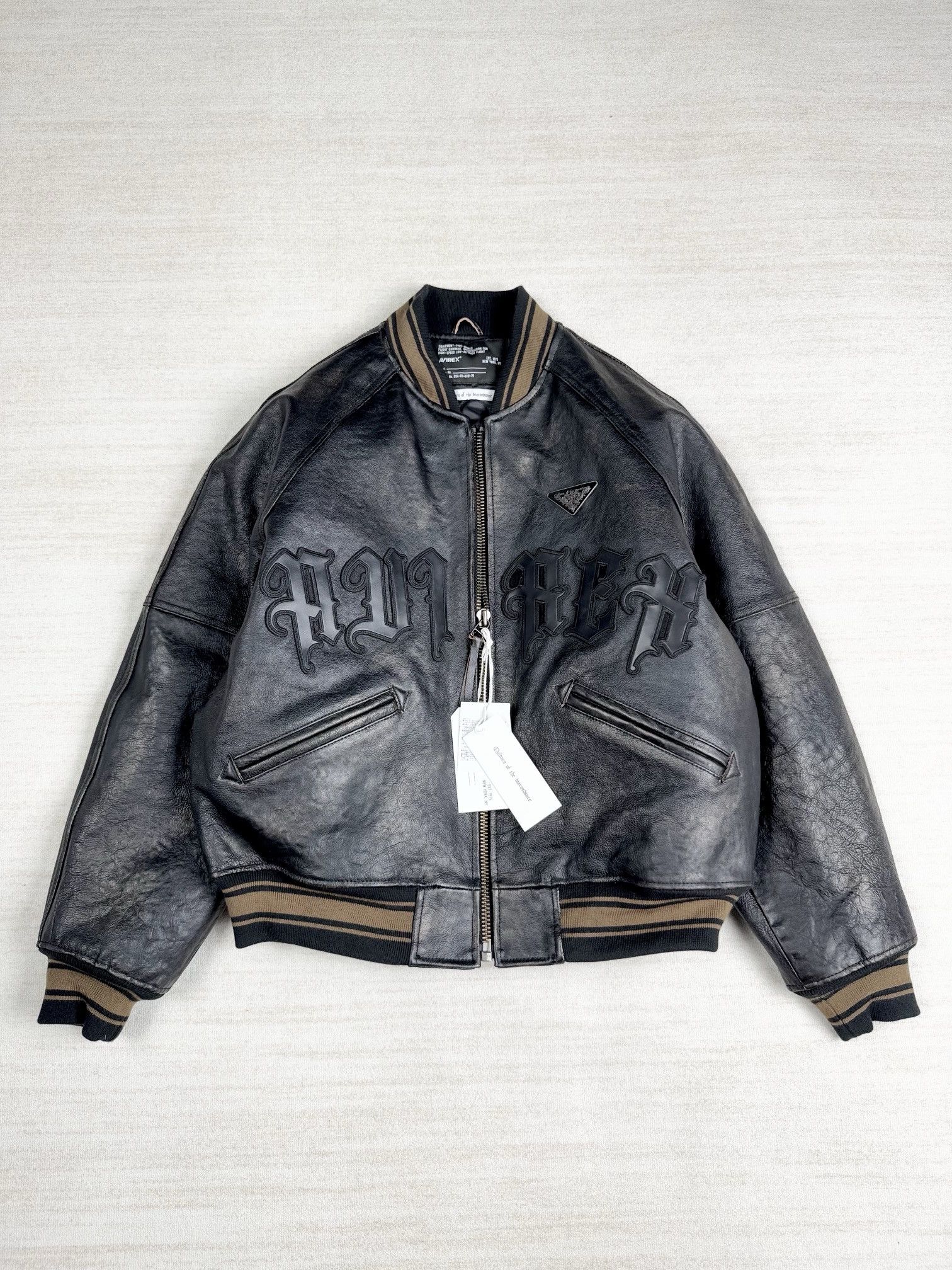 Avirex avirex x children of the discordance varsity leather jacket Size US M / EU 48-50 / 2 - 2 Thumbnail