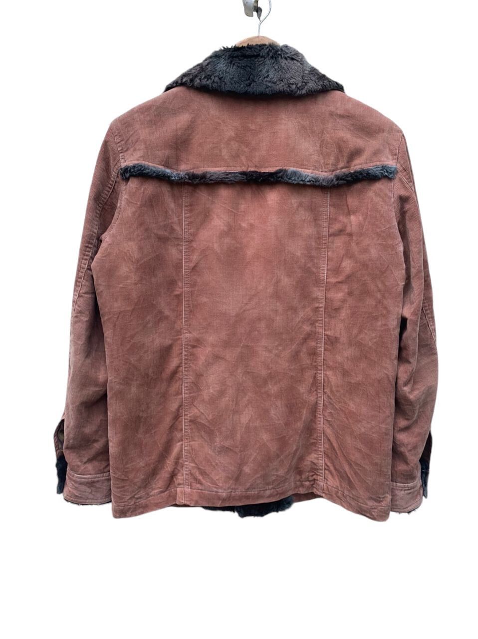 Tornado Mart Velour Corduroy Faux Fur