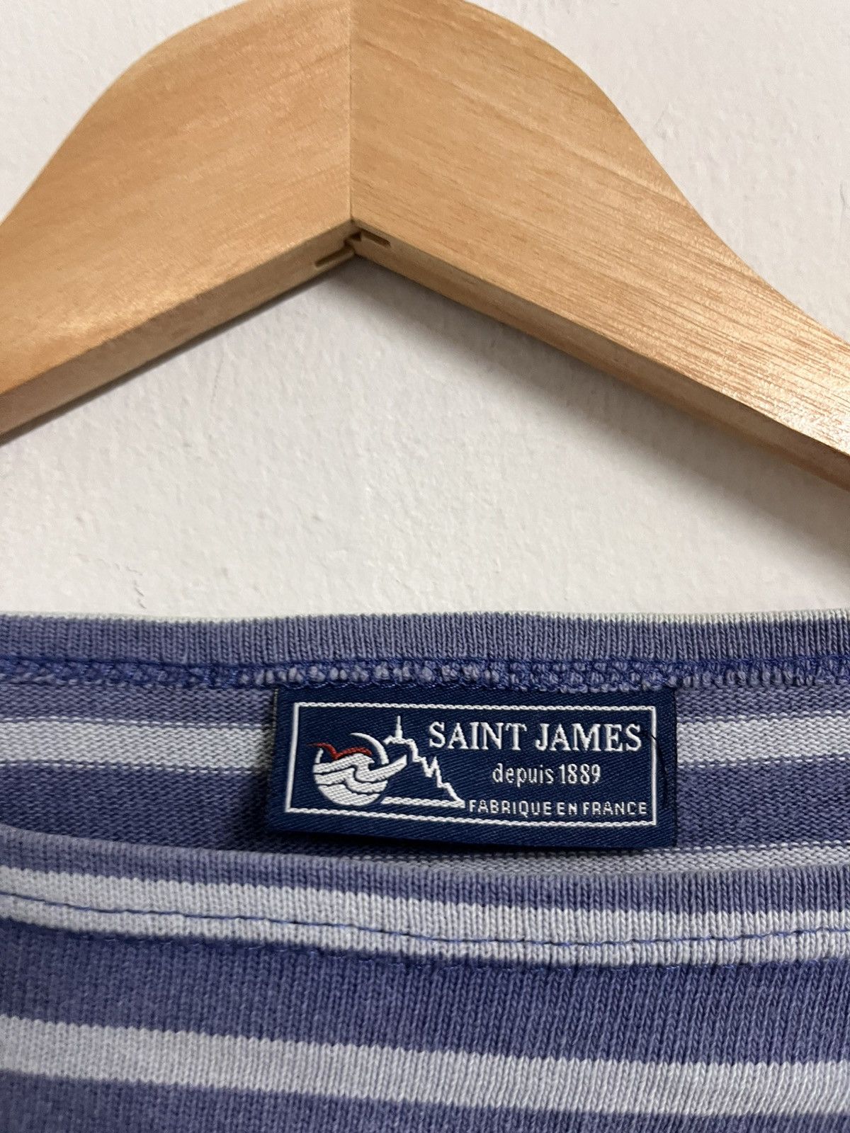 Saint James Saint James France Stripe Tee Size US L / EU 52-54 / 3 - 4 Thumbnail