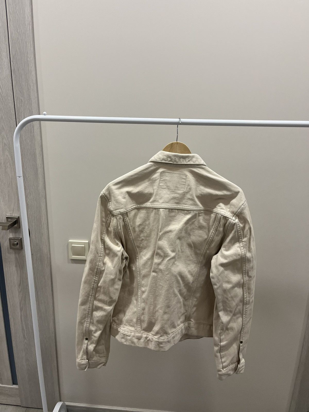 H&M H&M Cream Corduroy Light Jacket Size US L / EU 52-54 / 3 - 4 Thumbnail