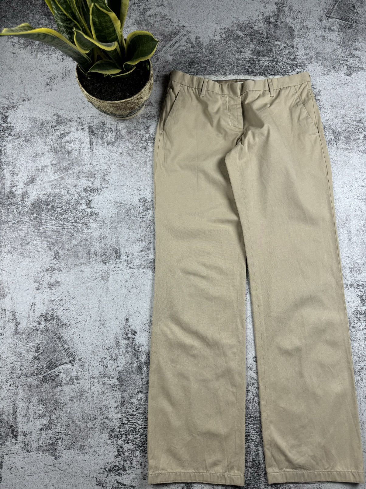 Helmut Lang Helmut Lang 1990S Flat Front Very Rare Trousers Bottoms Pants Size 30" / US 8 / IT 44 - 8 Thumbnail