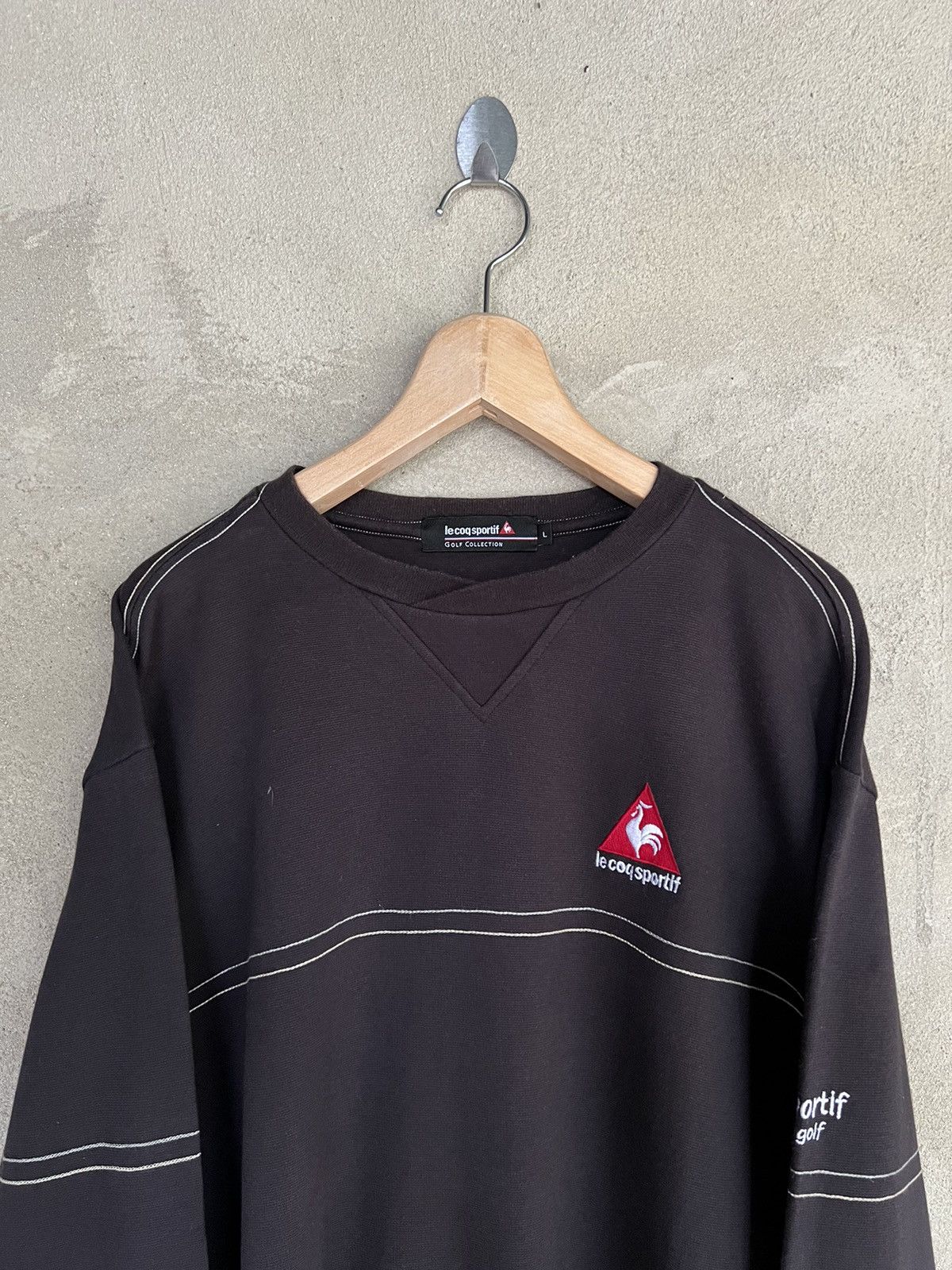 Le Coq Sportif Lecoqsportif Small Logo Sweatshirt Size US L / EU 52-54 / 3 - 3 Thumbnail