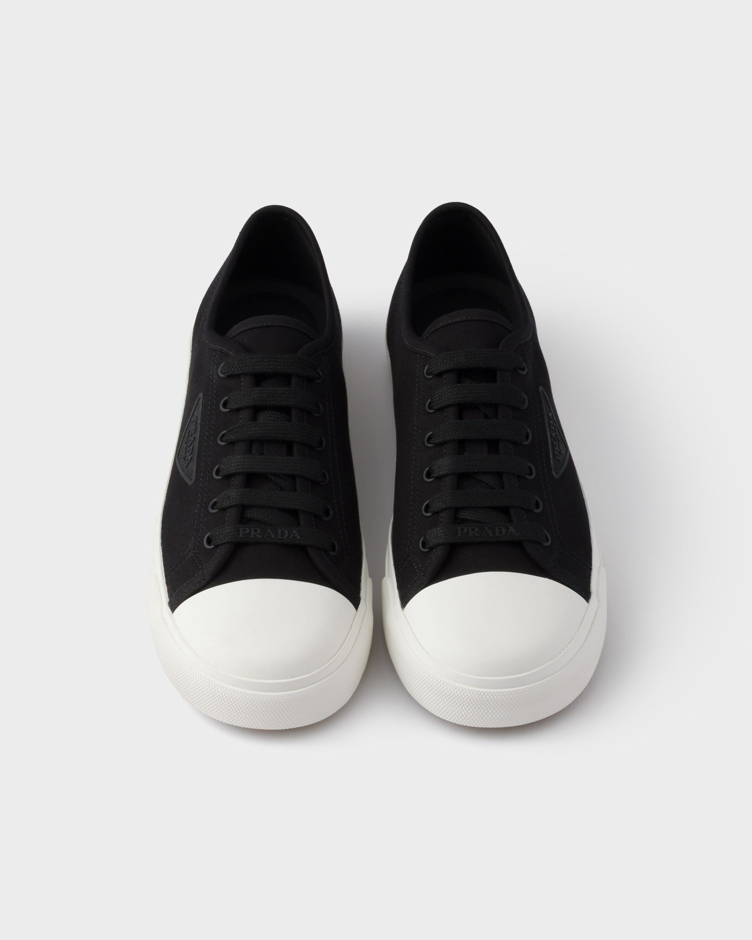 Prada o1la1rc1a0925 Gabardine Sneakers in Black Size US 8 / EU 41 - 2 Thumbnail