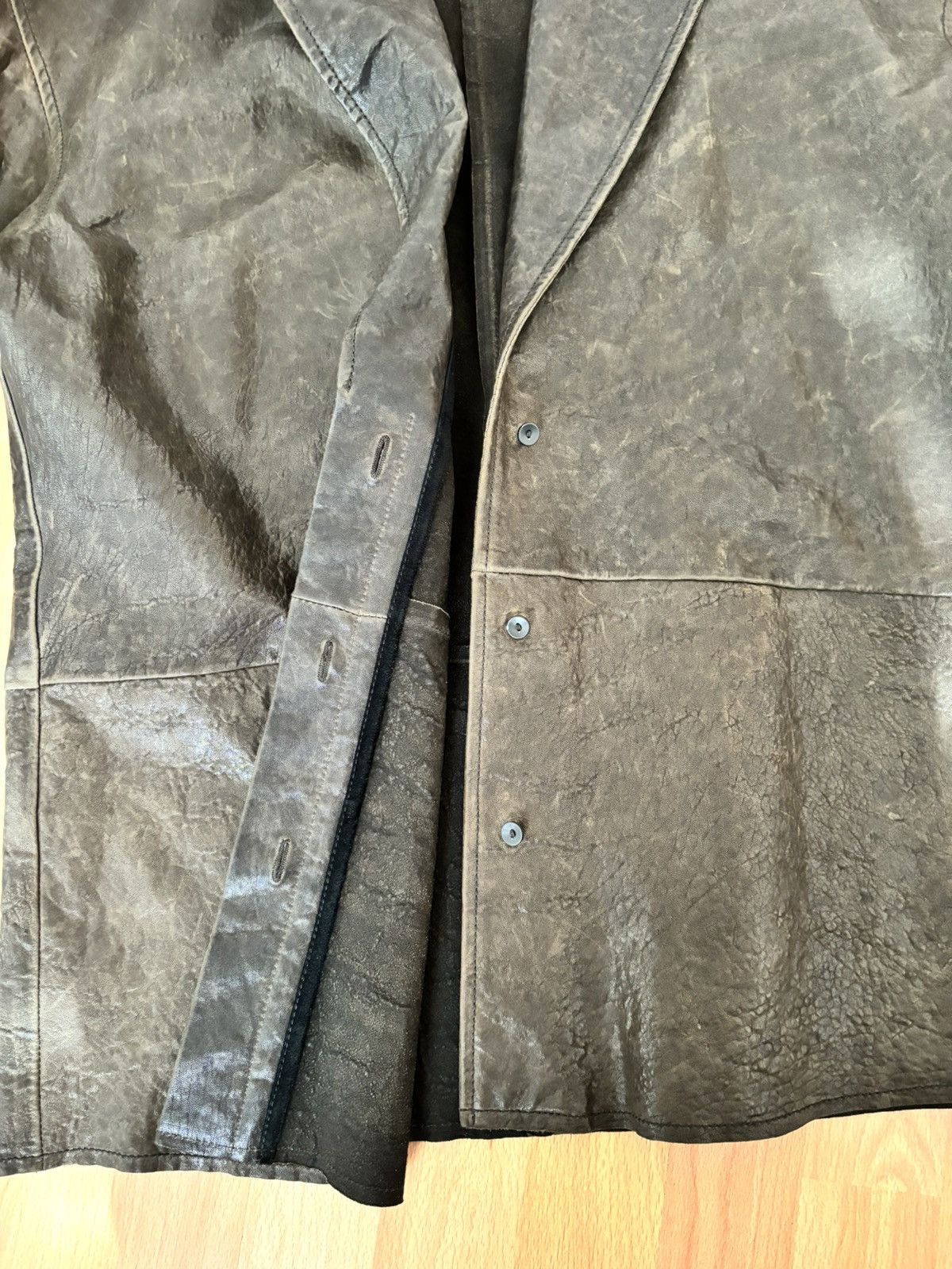 Haider Ackermann Haider Ackermann Leather Jacket Size US S / EU 44-46 / 1 - 6 Thumbnail