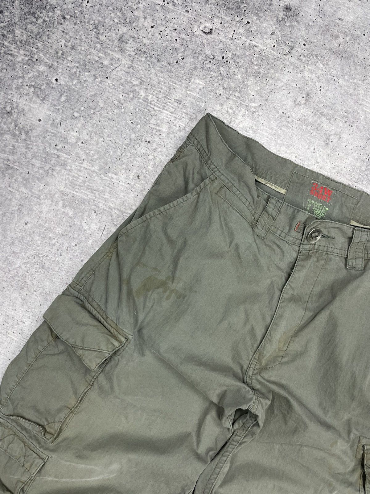 Japanese Brand × Vintage Vintage Y2K Japanese Style Distressed Faded Cargo Pants Size US 34 / EU 50 - 6 Thumbnail