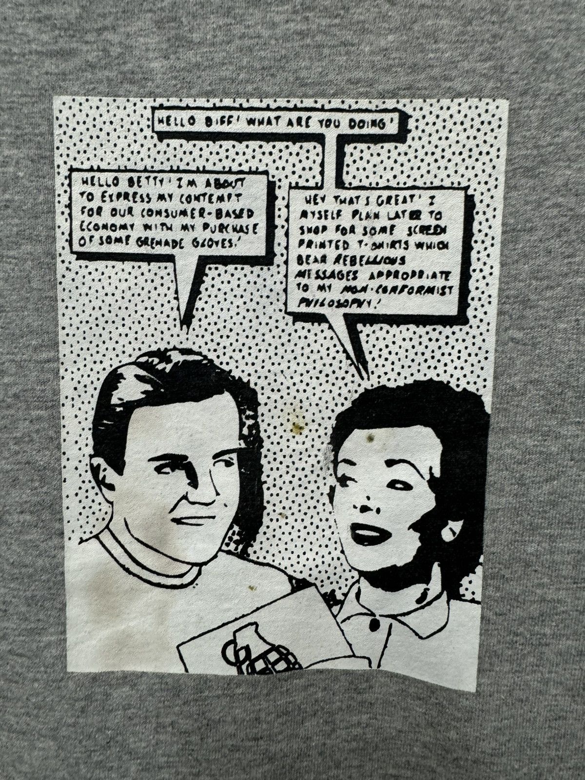 Vintage Vintage Roy Lichtenstein vintage art t-shirt 90s Size US L / EU 52-54 / 3 - 2 Thumbnail