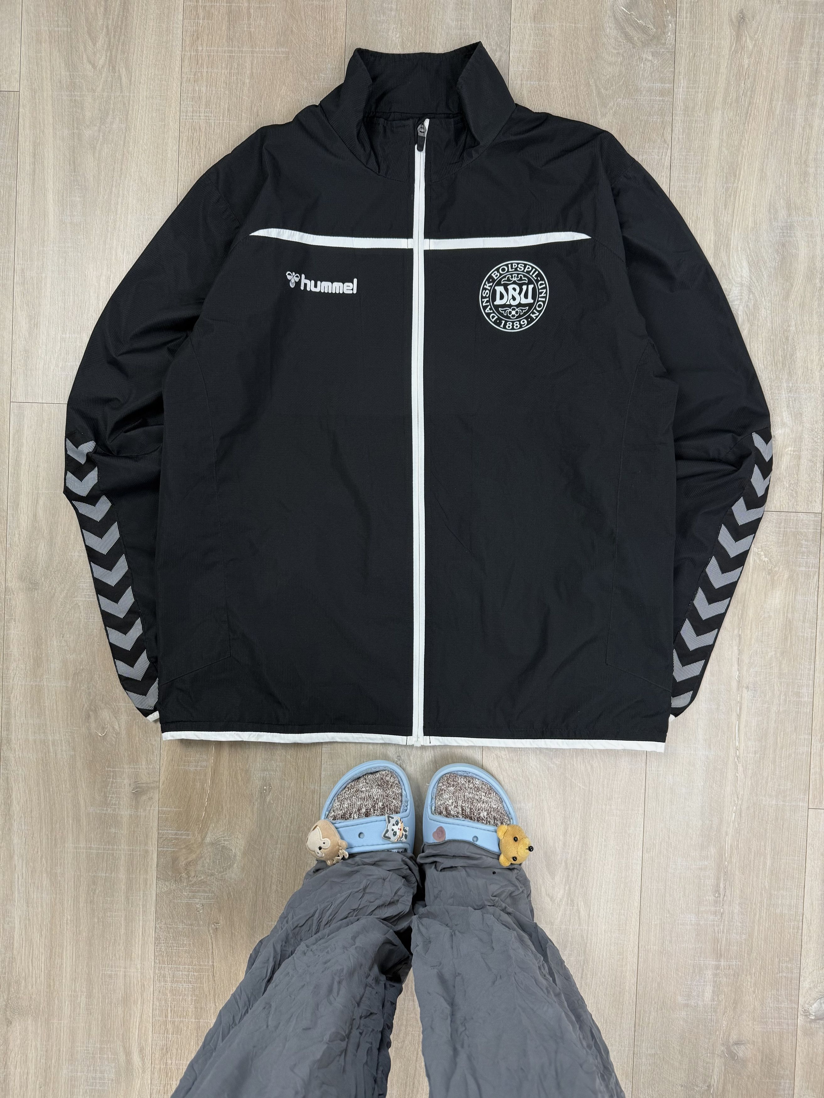Hummel Hummel Denmark Football Soccer Team Track Jacket Size XL Size US XL / EU 56 / 4 - 1 Thumbnail