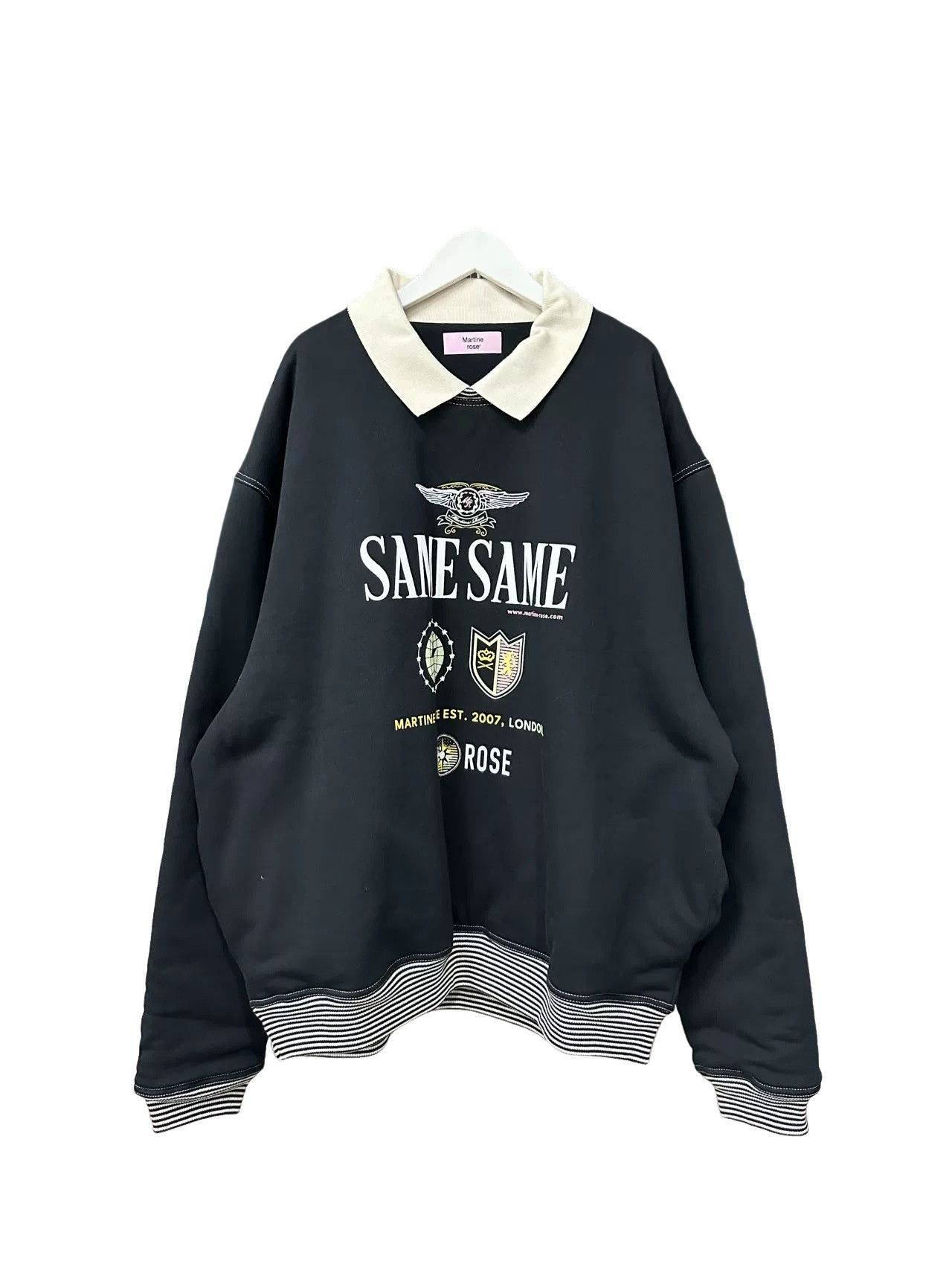 Martine Rose Martine Rose Same Same Polo Sweatshirt Size L Size US L / EU 52-54 / 3 - 1 Thumbnail