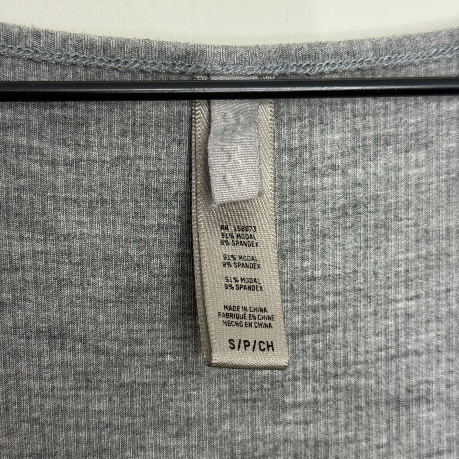 SKIMS Skims Soft Lounge Long Sleeve Dress Maxi Gray Size Small Size S / US 4 / IT 40 - 3 Thumbnail