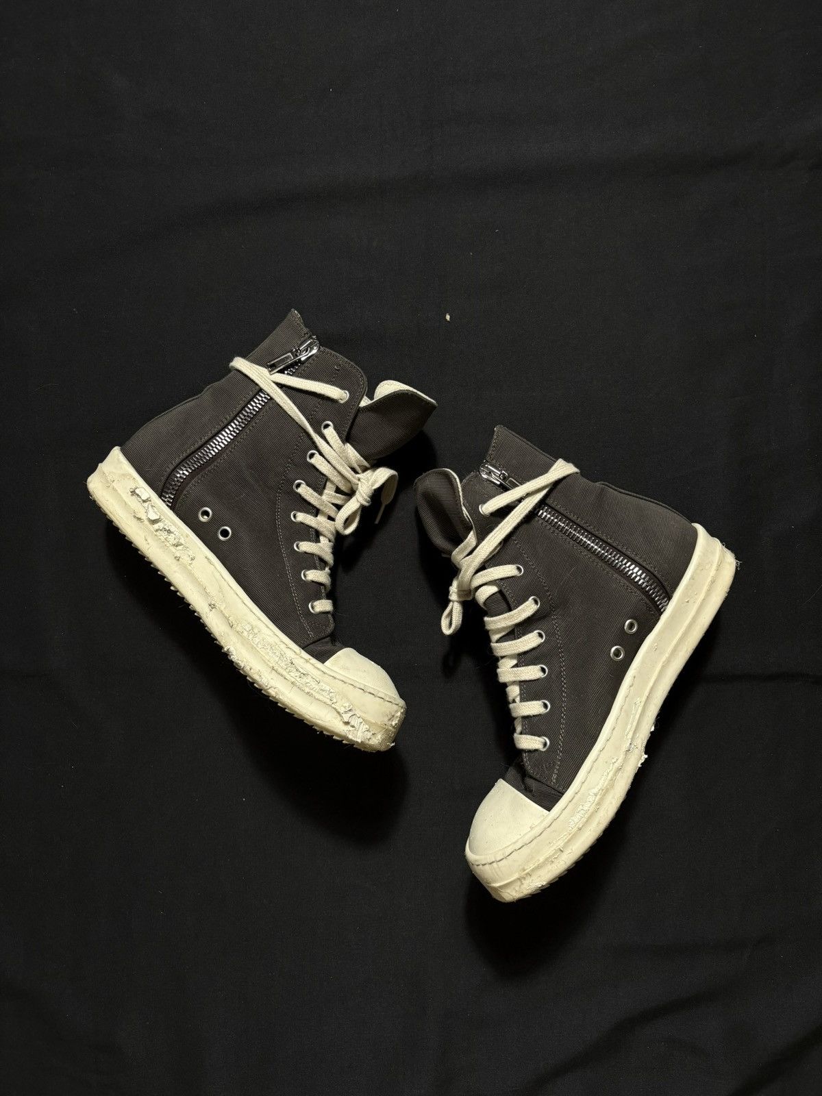 Rick Owens Drkshdw Rick Owens DRKSHDW Luxor High - size 6 Size US 6 / EU 39 - 2 Thumbnail