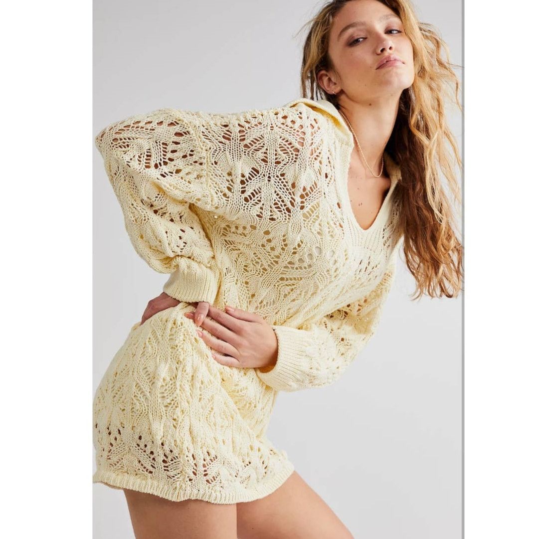 white christmas dresses Free People Womens Cruel Intentions Crochet-Lace Mini Dress, Black, Si –  Vanessa Jane