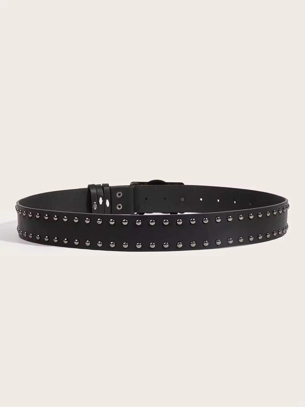 Japanese Brand 110 Cm Skull Rivet Belts Size ONE SIZE - 5 Thumbnail