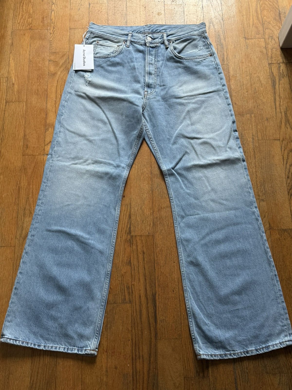 Acne Studios NWT - 2021M Light blue Size US 33 - 1 Thumbnail