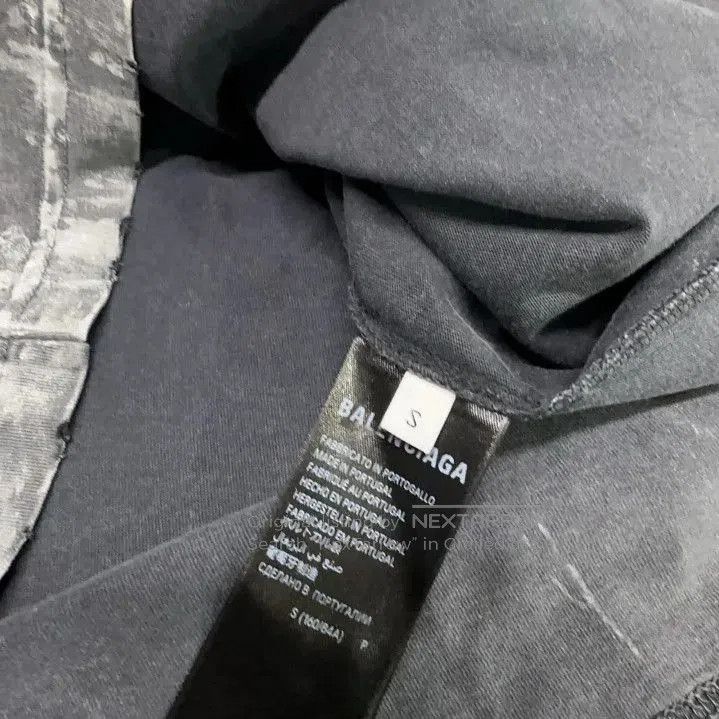 Balenciaga Balenciaga Gray Logo Embroidered Short Sleeve T-Shirt. Size US S / EU 44-46 / 1 - 2 Thumbnail