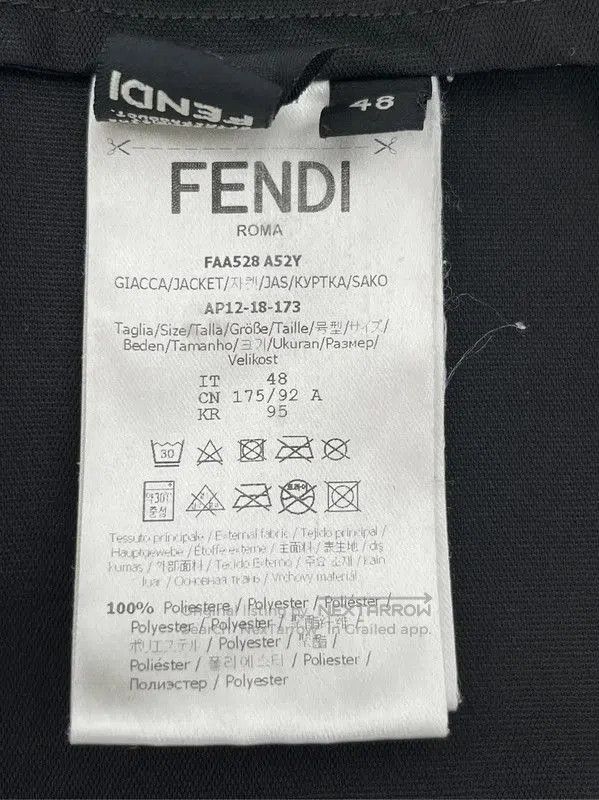 Fendi Fendi Men's Hooded Jacket in Green . Size US M / EU 48-50 / 2 - 4 Thumbnail