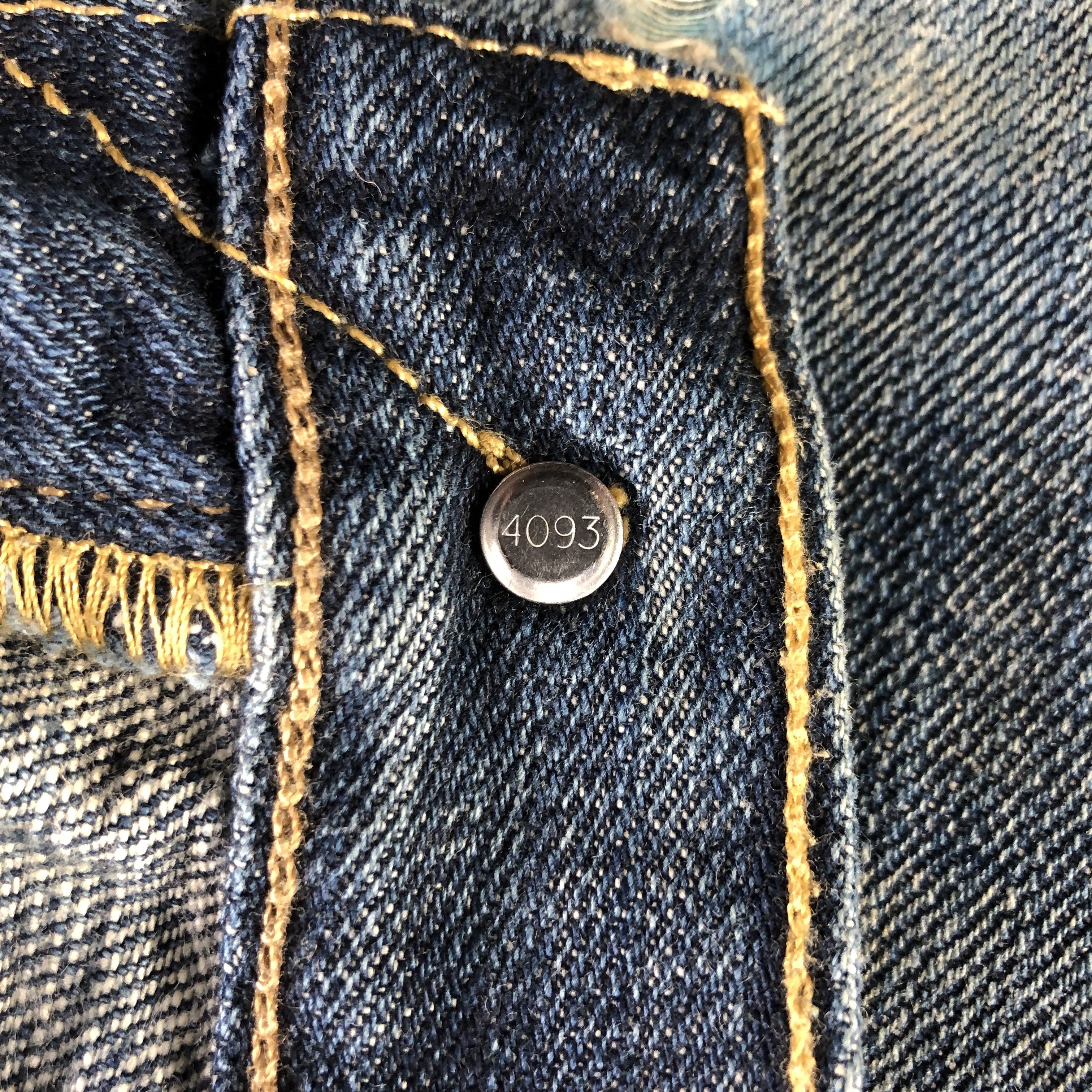 Levi's Vintage Blue Wash Levis 501 Jeans-J3471 Size US 33 - 10 Thumbnail