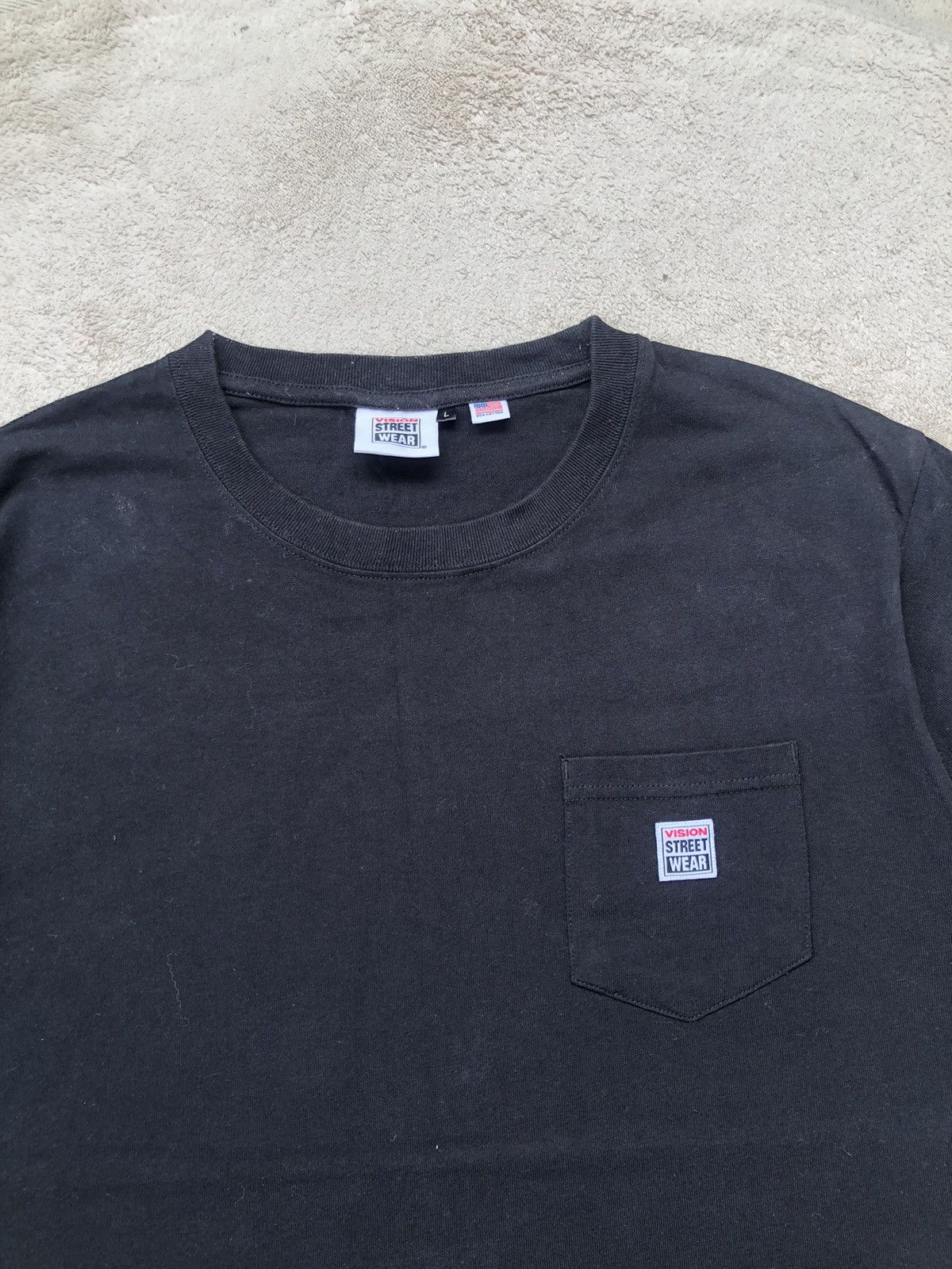 Vintage × Vision Streetwear Vintage Vision Streetwear Pocket Tee Size US L / EU 52-54 / 3 - 2 Thumbnail