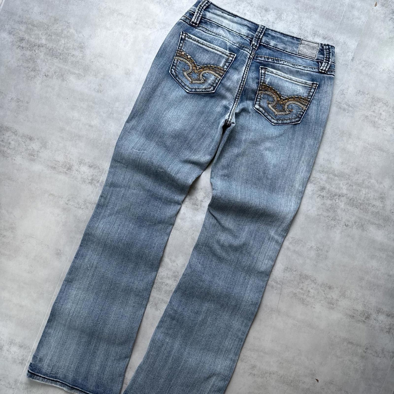 Other Y2K YMI Boot Cut Denim 00s Jeans Size 25" / US 0 / IT 36 - 8 Thumbnail