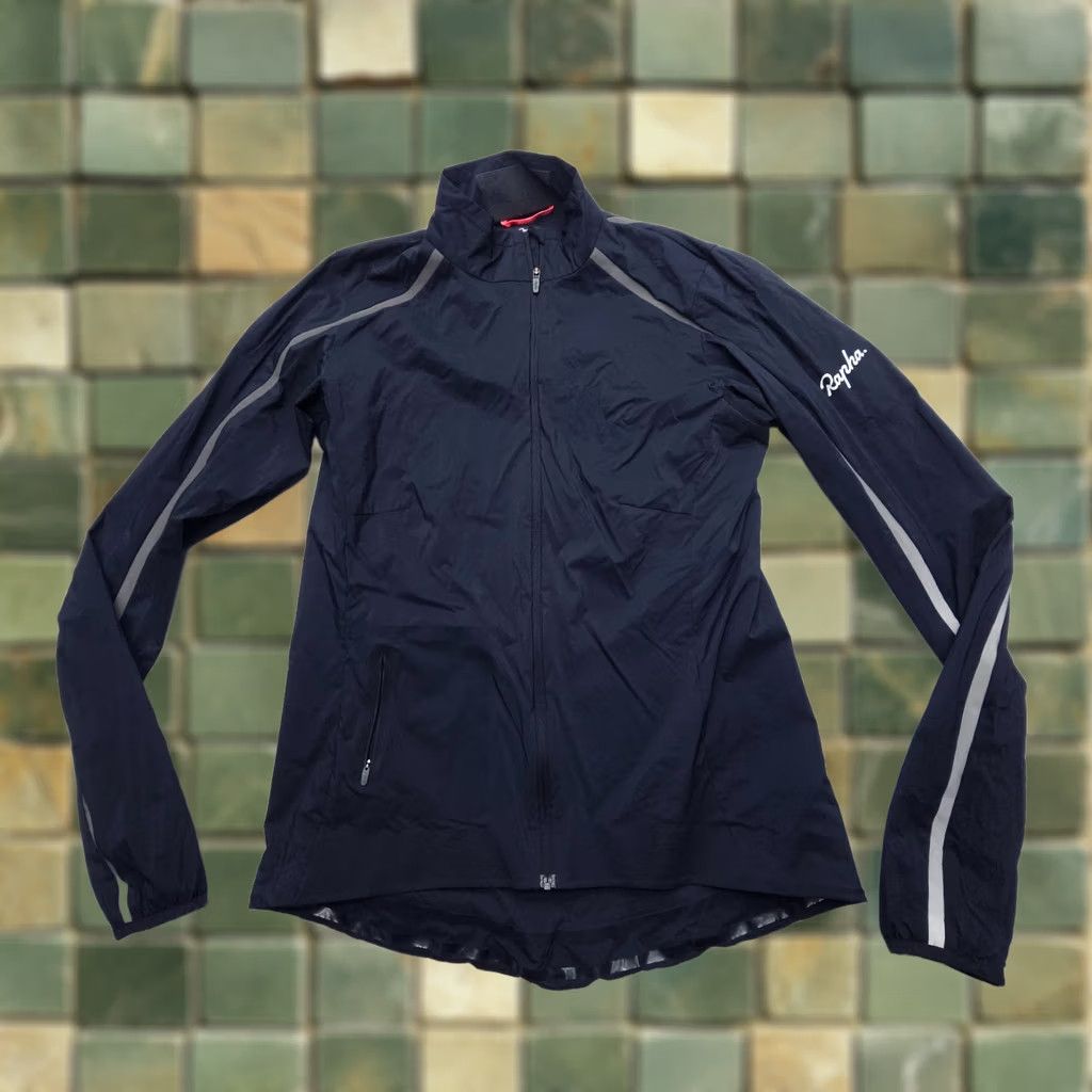 Rapha Rapha Classic Wind Jacket II Womens Small Black Reflective Cycling Walking Light Jacket Size S / US 4 / IT 40 - 1 Thumbnail
