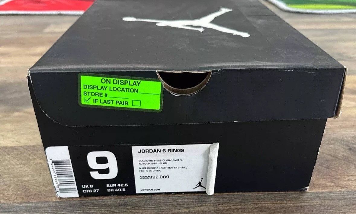Jordan Brand Jordan 6 Rings Hornets Size US 9 / EU 42 - 7 Thumbnail
