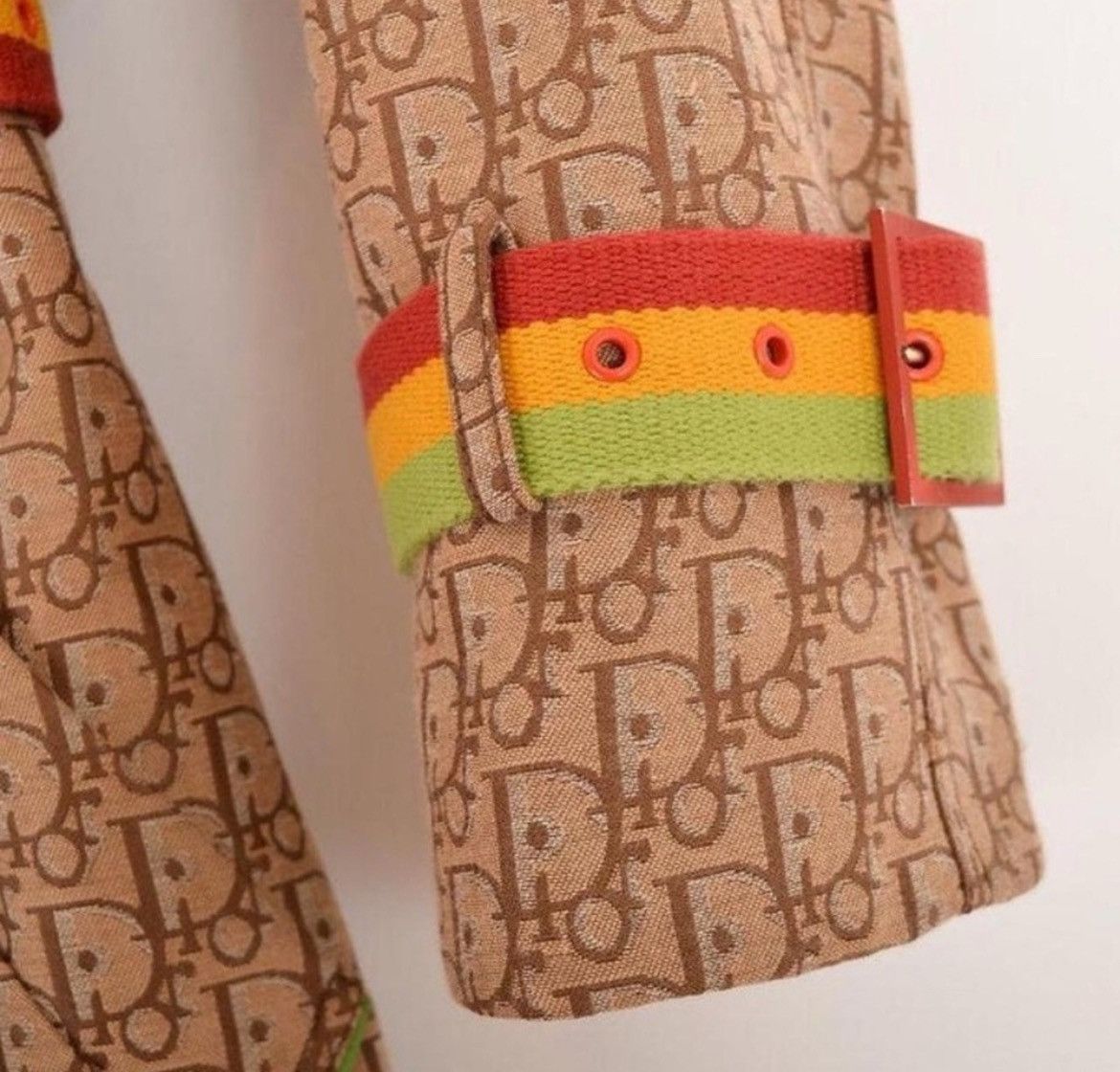 Dior Rasta dior trench coat Size S / US 4 / IT 40 - 3 Thumbnail