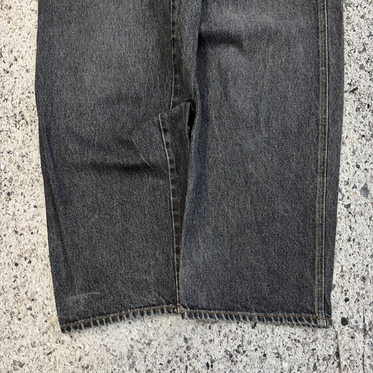 Vintage 90s Waza USA Baggy Wide Leg Skater Carpenter Denim Jeans Size US 32 / EU 48 - 8 Thumbnail