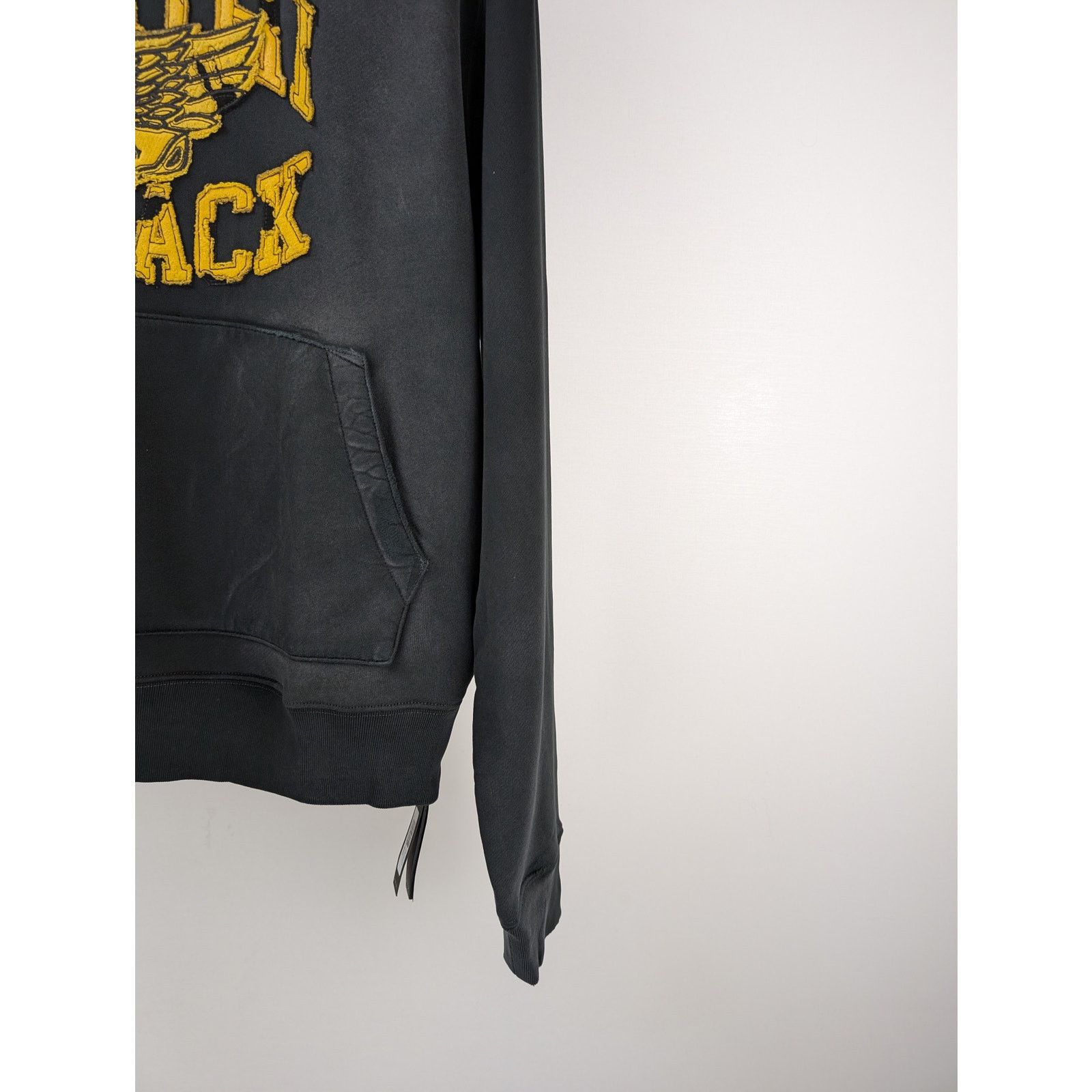Amiri o1rshd1 Q:2 / Track Hoodie in Faded Black Size US M / EU 48-50 / 2 - 5 Thumbnail
