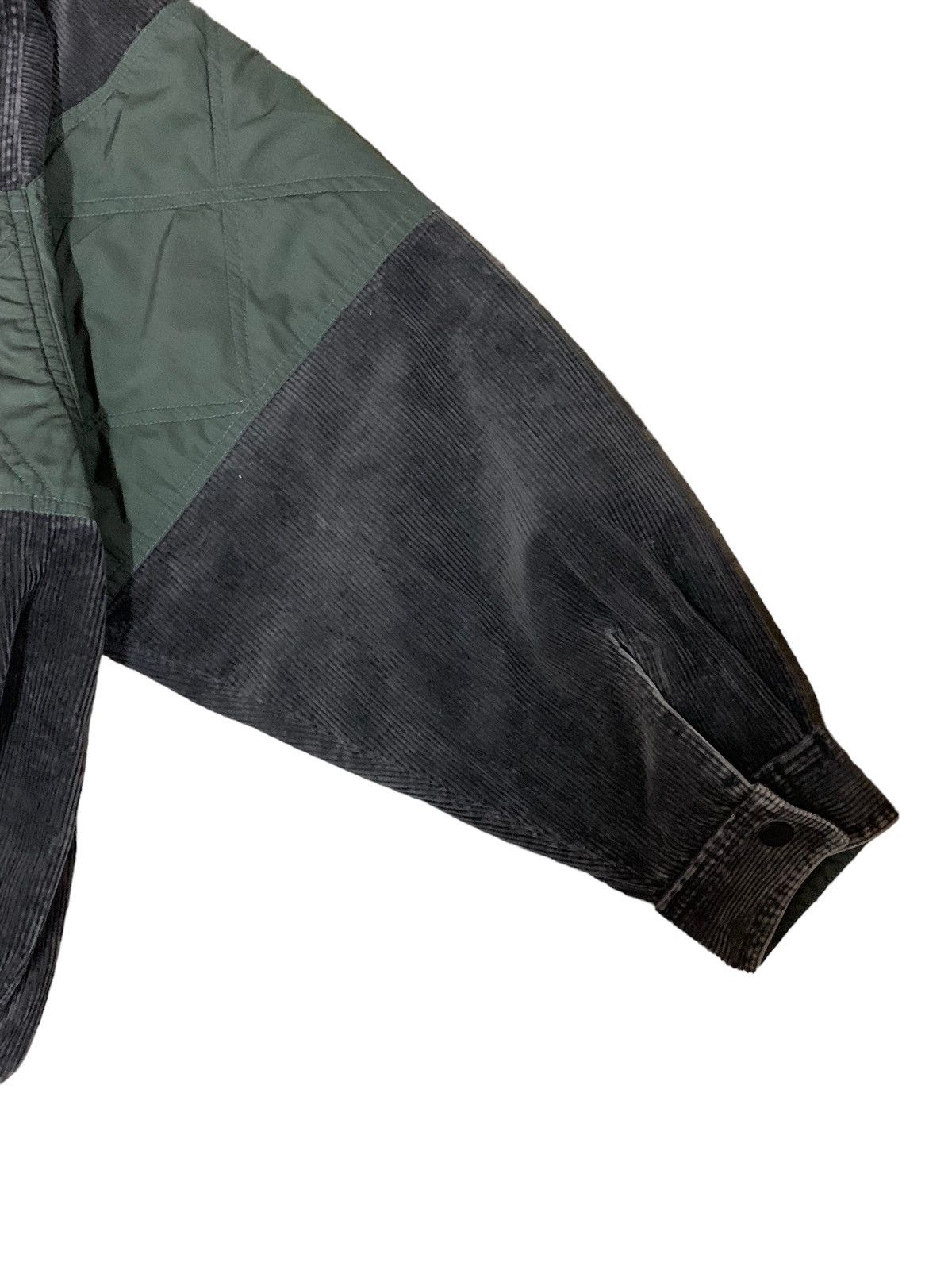 Designer × Issey Miyake × Vintage Vintage Issey Miyake Corduroy Reversible Bomber Jacket Size US M / EU 48-50 / 2 - 10 Thumbnail
