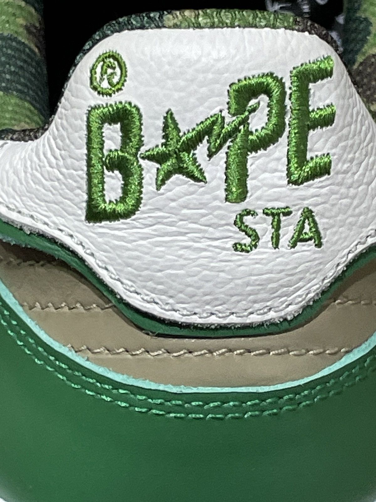 Bape A Bathing Ape Bape SK8 Sta ABC Camo Green (2022) Size US 8 / EU 41 - 13 Thumbnail