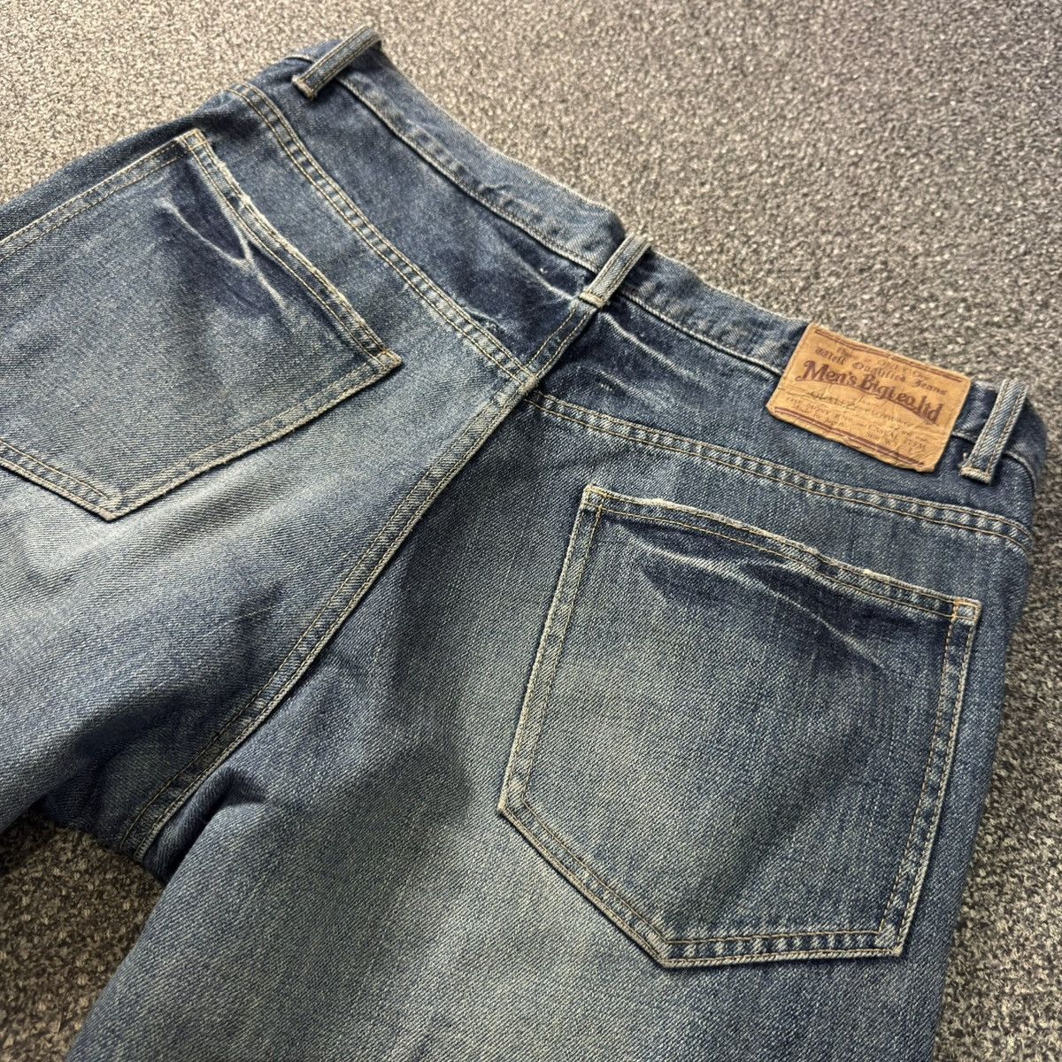 Japanese Brand Vintage 90s Japanese Studded Men Bigi Tokyo Distressed Denim Size US 35 - 10 Thumbnail