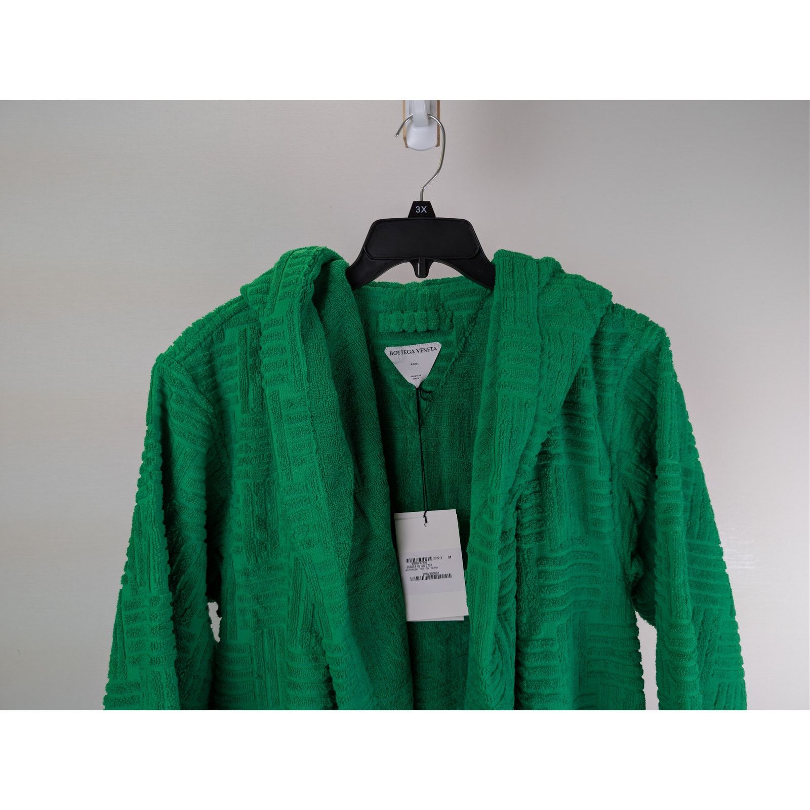 Bottega Veneta o1rshd1 Bathrobe Cotton Terry in Grass Size US S / EU 44-46 / 1 - 3 Thumbnail