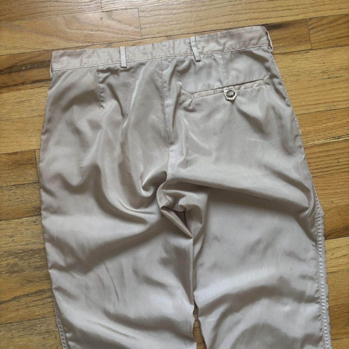 Prada Early 2000s Nylon Pants Size US 30 / EU 46 - 6 Thumbnail