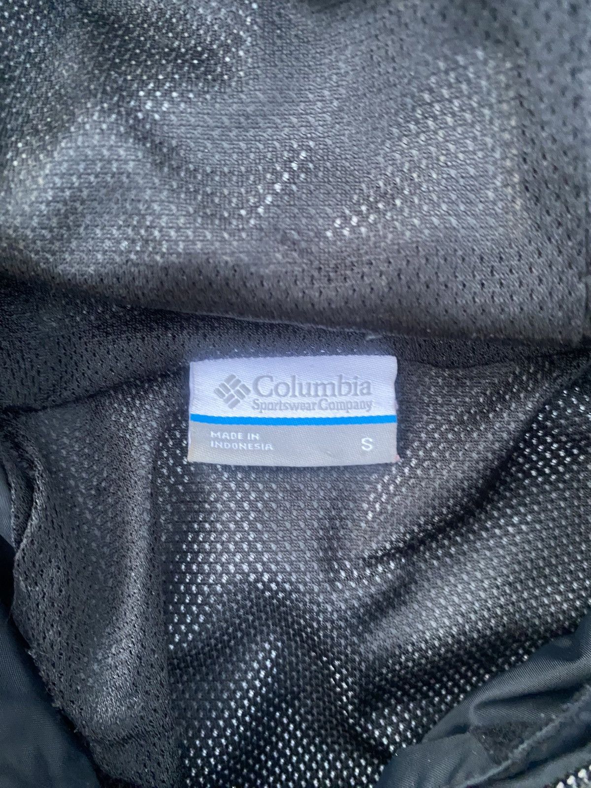 Columbia Jet Black Columbia Rain jacket Size S / US 4 / IT 40 - 3 Thumbnail