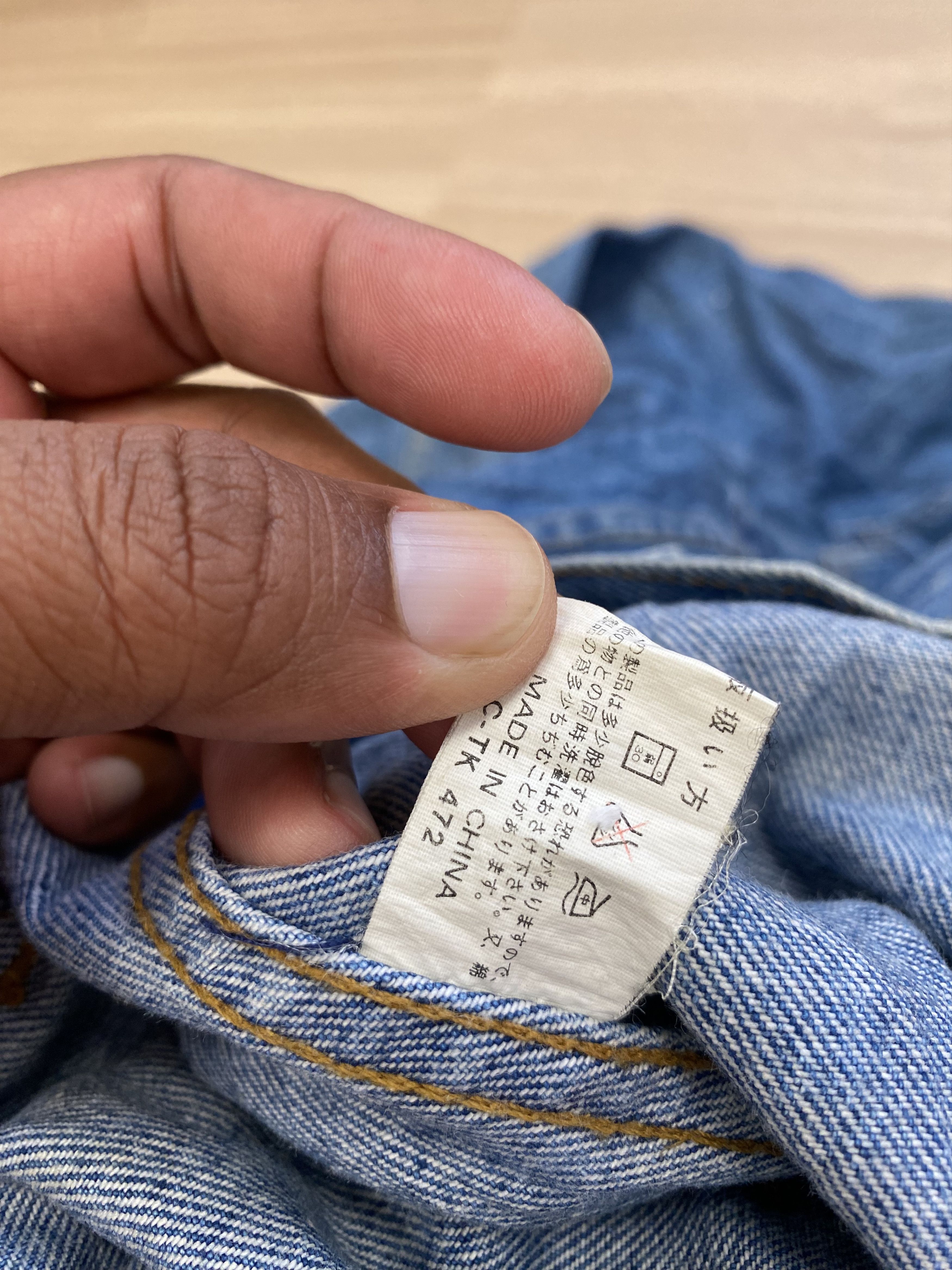 Other MACHOPE DENIM JACKET SIZE L Size US L / EU 52-54 / 3 - 7 Thumbnail