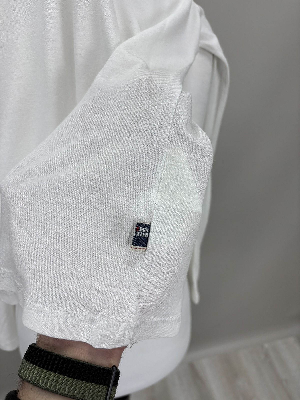 Jean Paul Gaultier Womens long sleeve Jean Paul Gaultier Size L Color White Size L / US 10 / IT 46 - 13 Thumbnail