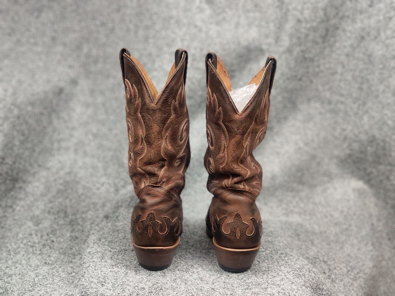 Boulet Vintage Boulet Canada Made Brown Western Cowboy W Boots Size US 7.5 / IT 37.5 - 12 Thumbnail