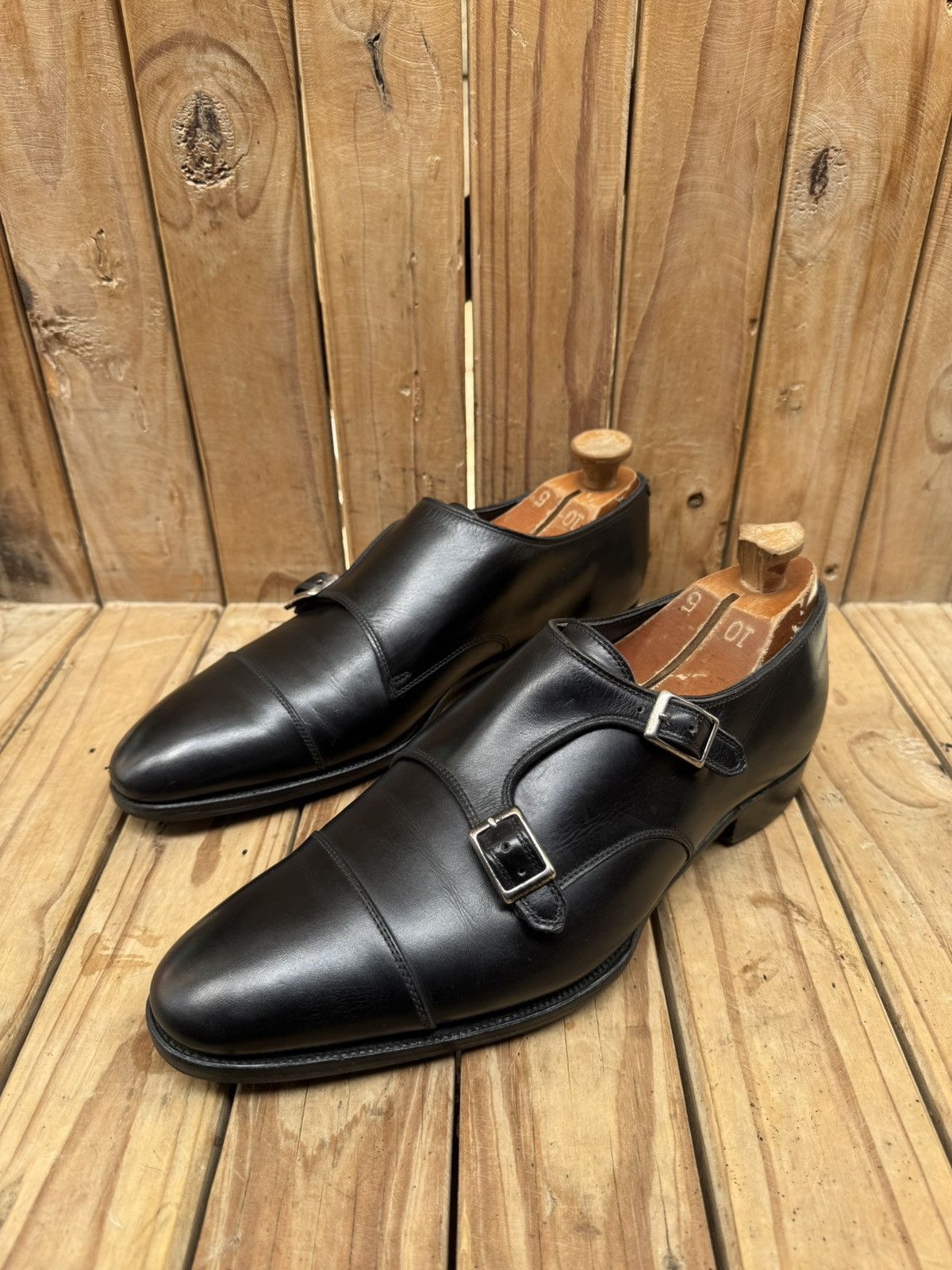 Alfred Sargent Alfred Sargent Ramsey Monk strap leather shoes USA 10 Size US 10 / EU 43 - 12 Thumbnail
