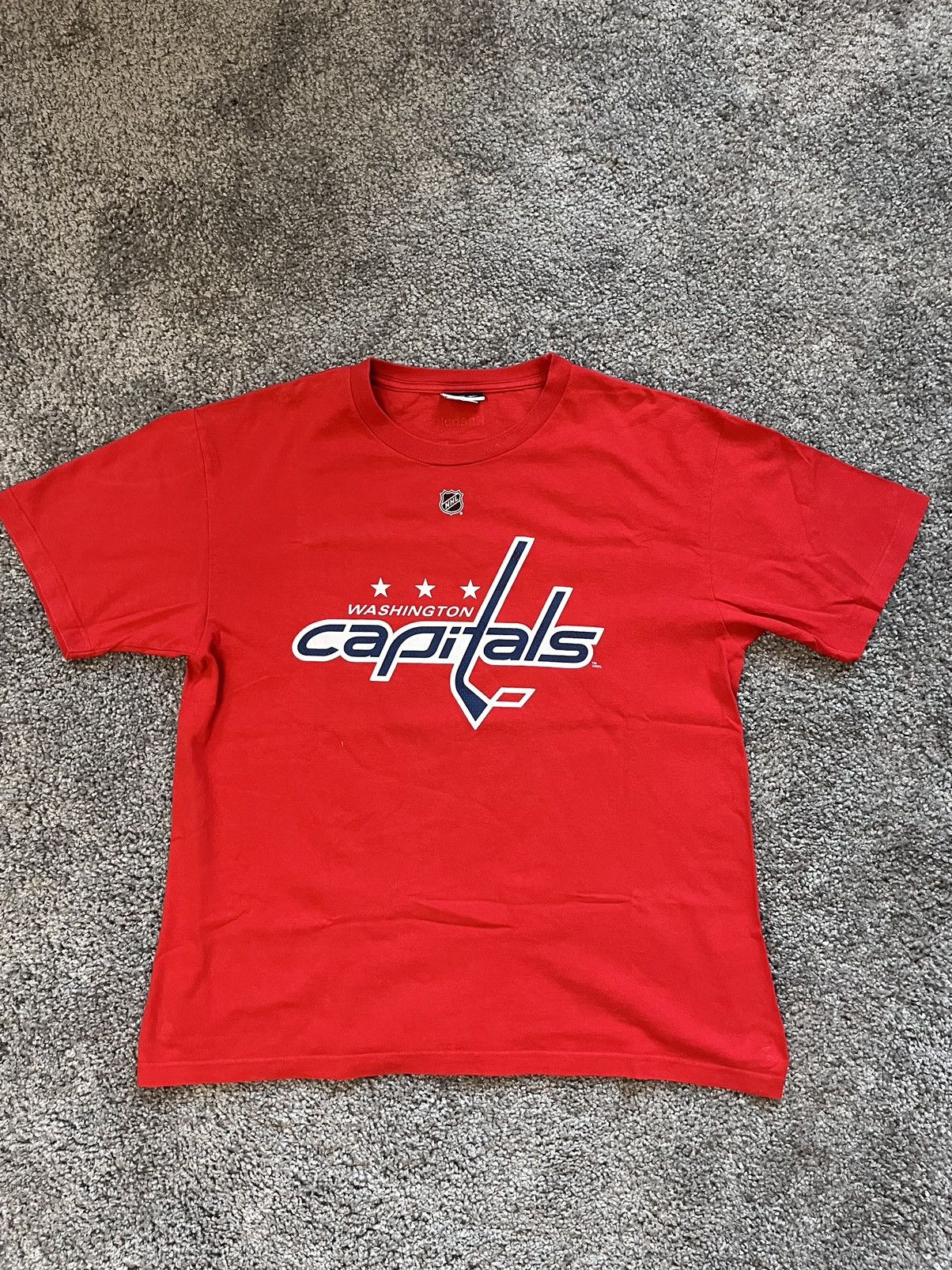 NHL × Reebok × Vintage Reebok Capitals Ovechkin t shirt 2000s Size US L / EU 52-54 / 3 - 2 Thumbnail