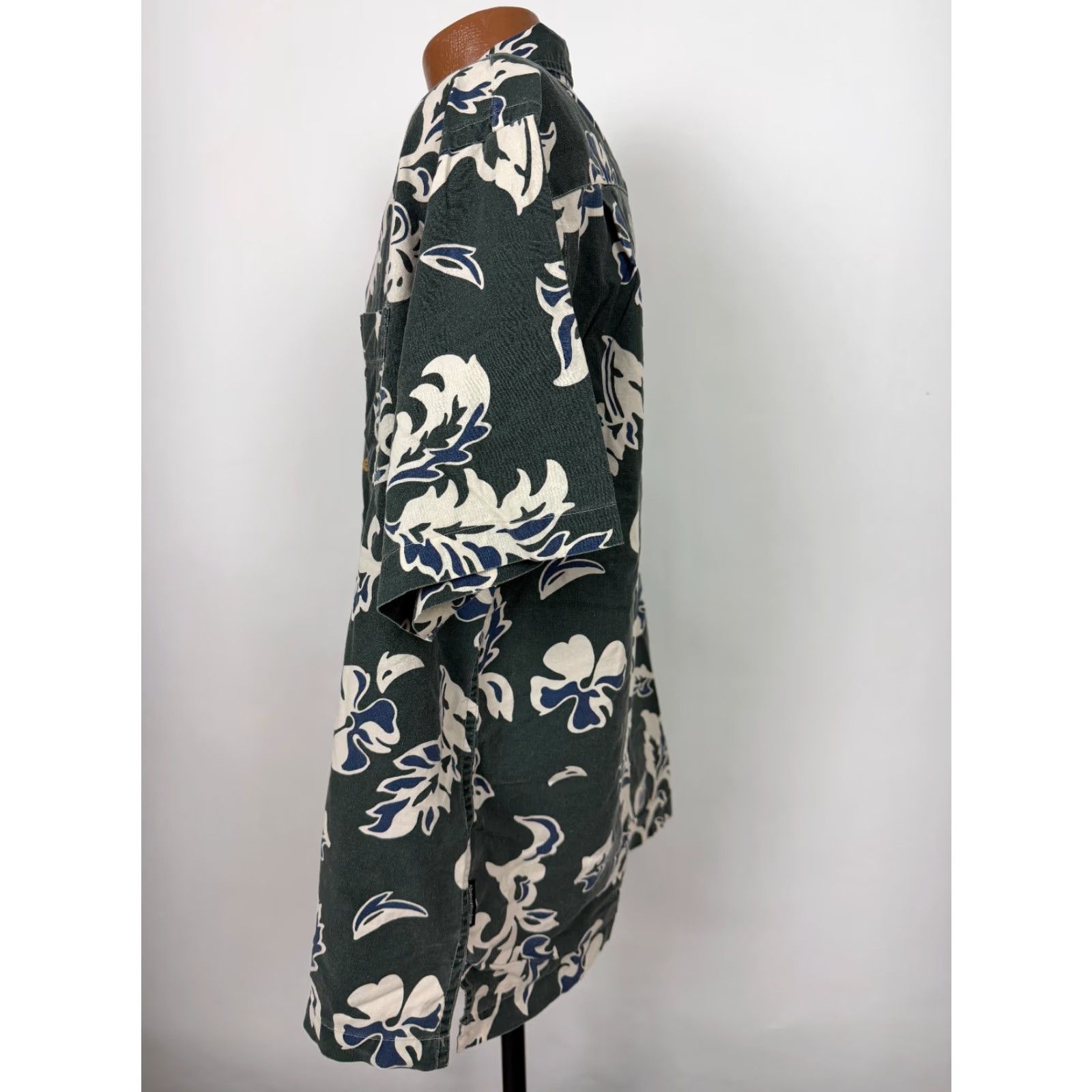 Abercrombie & Fitch VINTAGE Abercrombie & Fitch BIG Shirt Men L Floral Cotton Button-Up 90s Beach Hawaiian Oversized Pockets Size US L / EU 52-54 / 3 - 5 Thumbnail