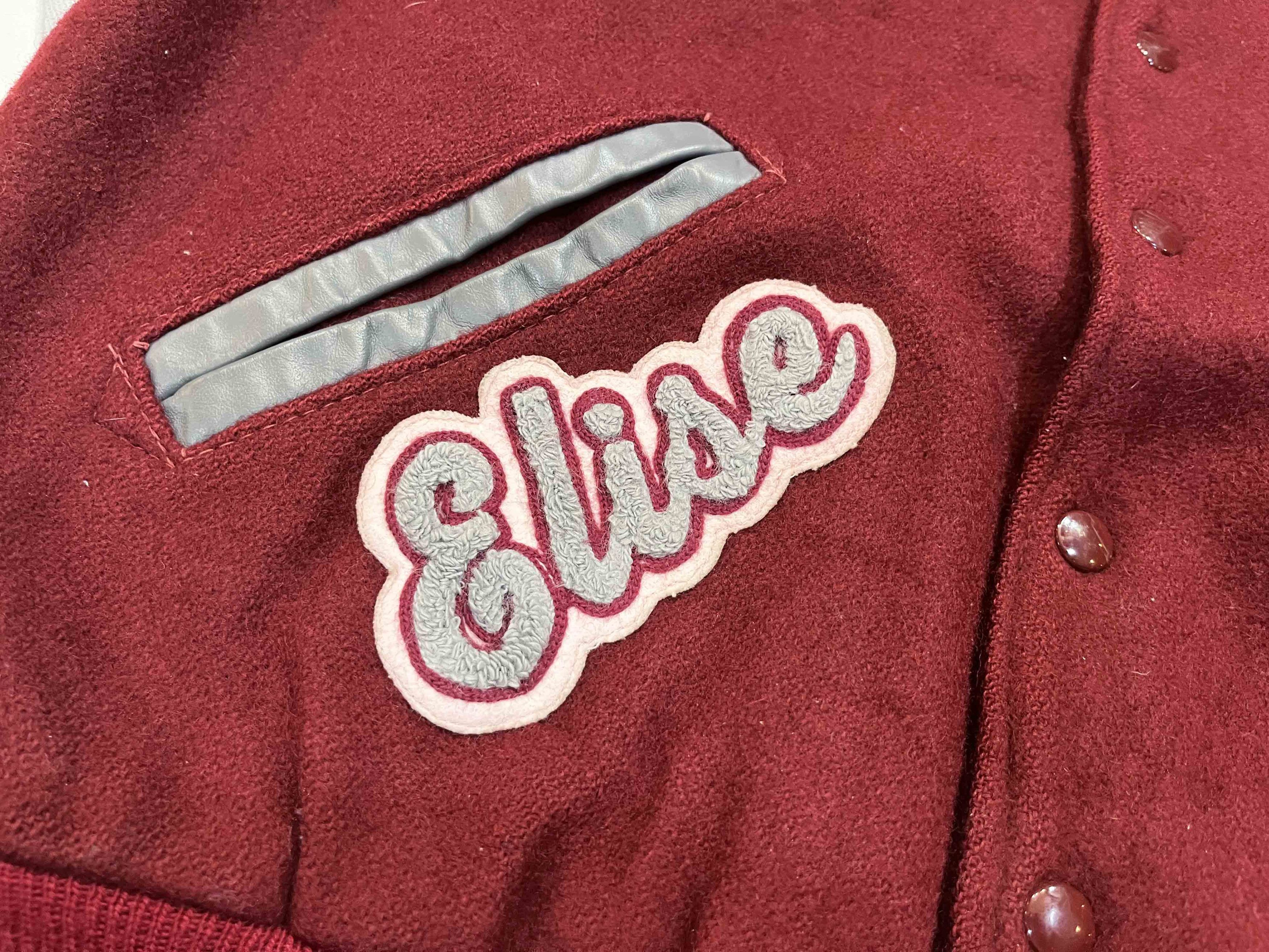 Vintage Vintage Ripon School Leather Letterman Varsity Jacket Size US M / EU 48-50 / 2 - 4 Thumbnail