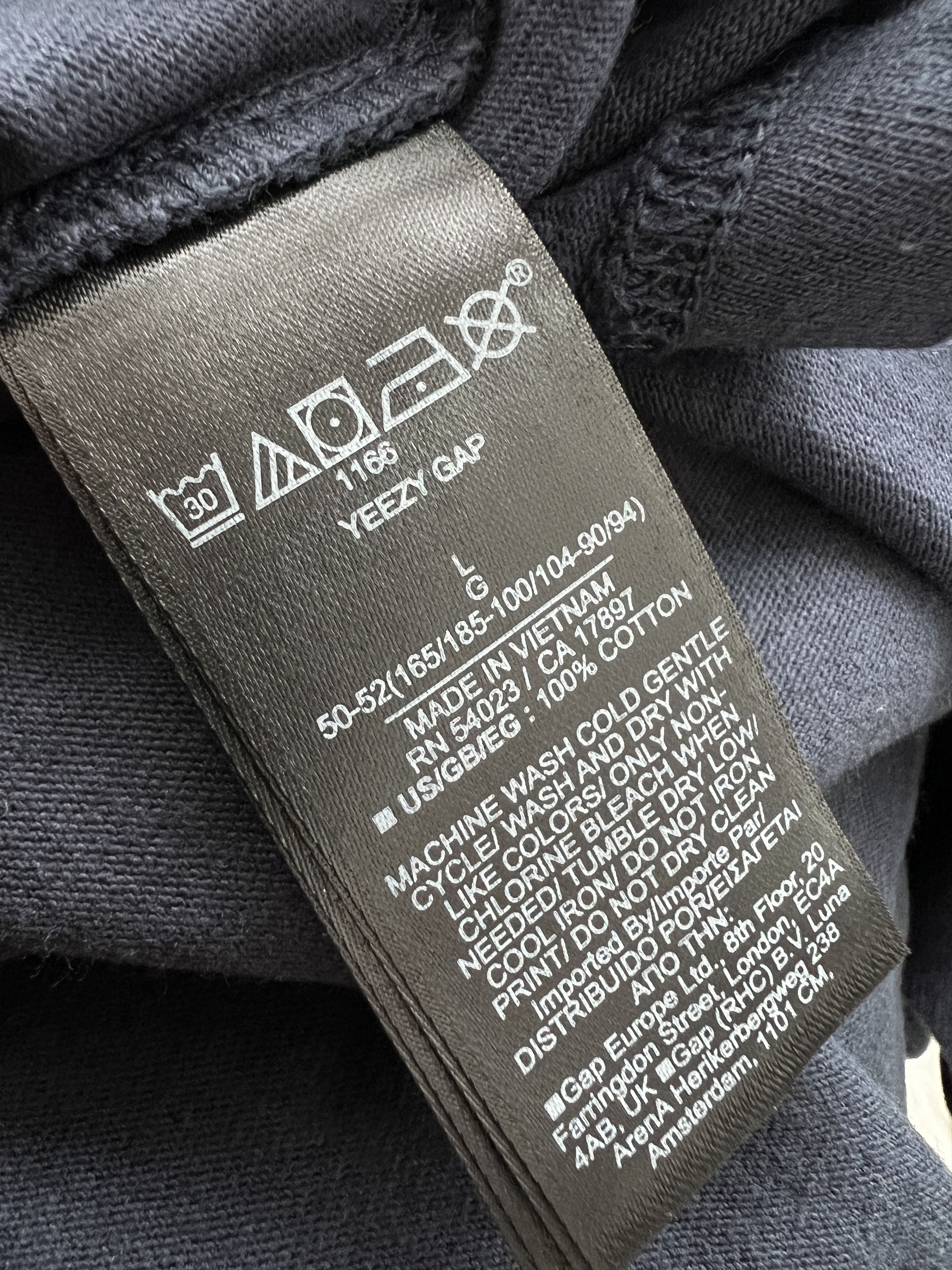 Gap × Kanye West New YZY x GAP Yeezy Long sleeve T Shirt Kanye West Size US L / EU 52-54 / 3 - 5 Thumbnail
