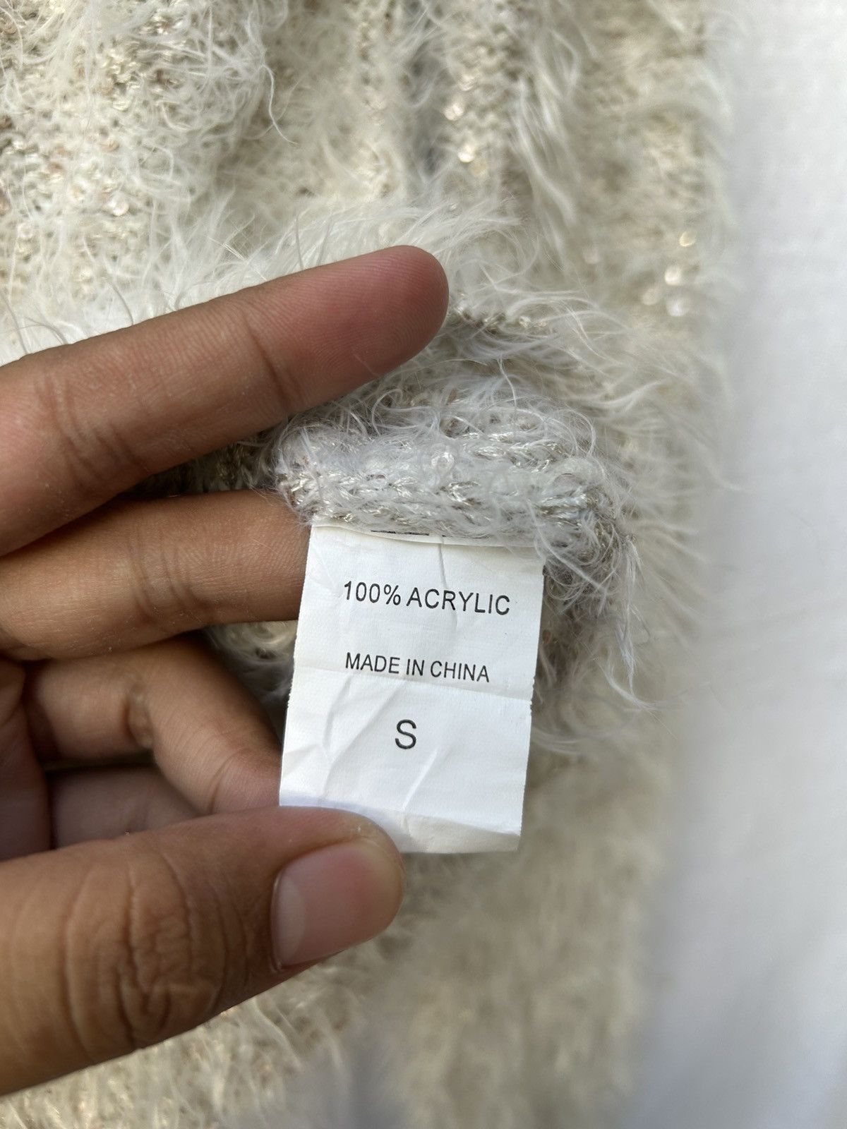 Japanese Brand Fuzzy Mohair Grunge Knitwear Avantgarde Styled Size US S / EU 44-46 / 1 - 7 Thumbnail